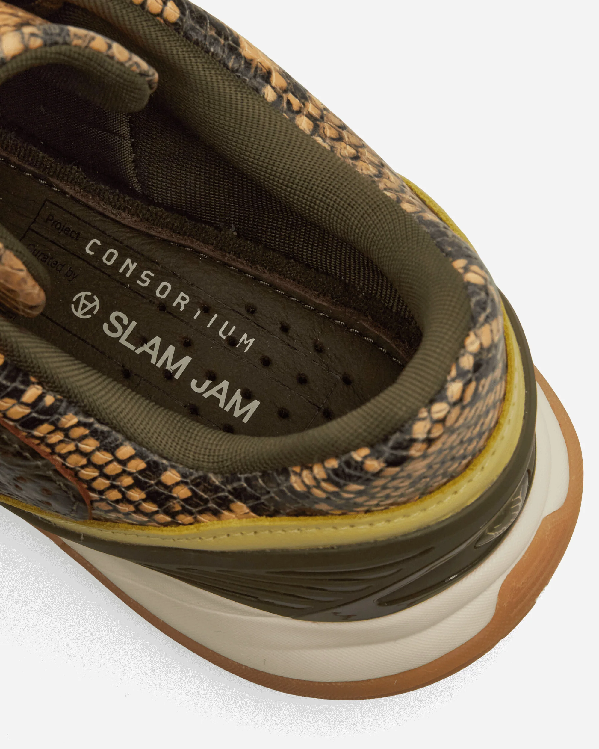Slam Jam F50.7 Sala C5 Consortium Sneakers Powder Yellow / St Fade Ocean / Dark Cargo - Image 9