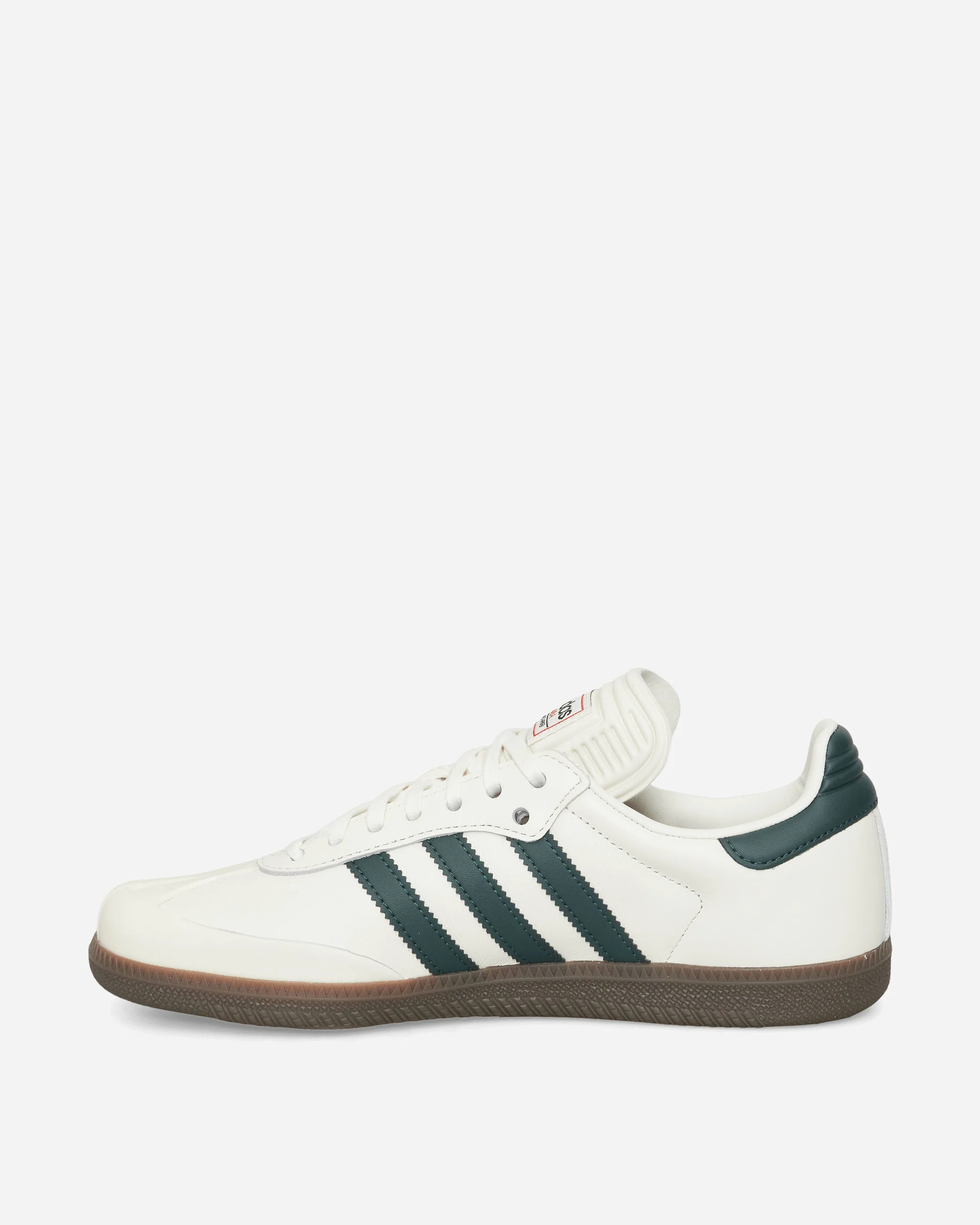 BAPE Samba Sneakers Off White / Shadow Green - Image 3