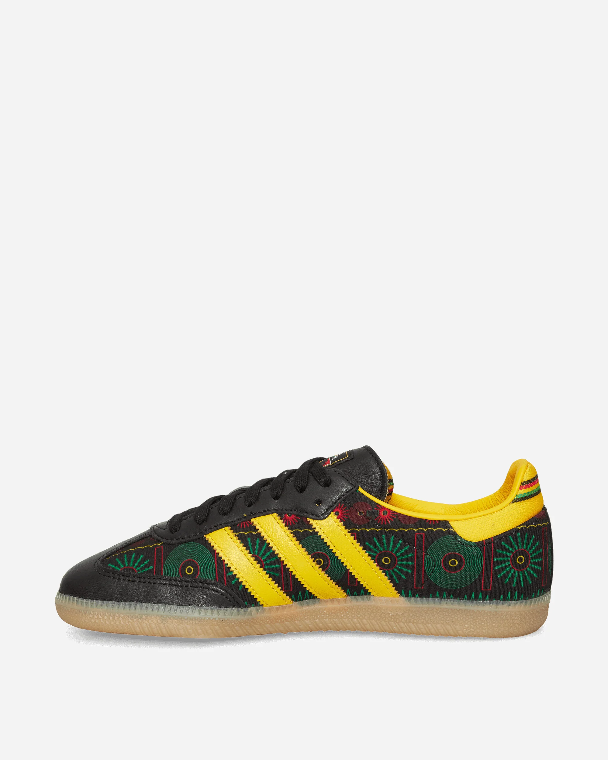 Bob Marley Samba OG Sneakers Black / Yellow / Green - Image 3