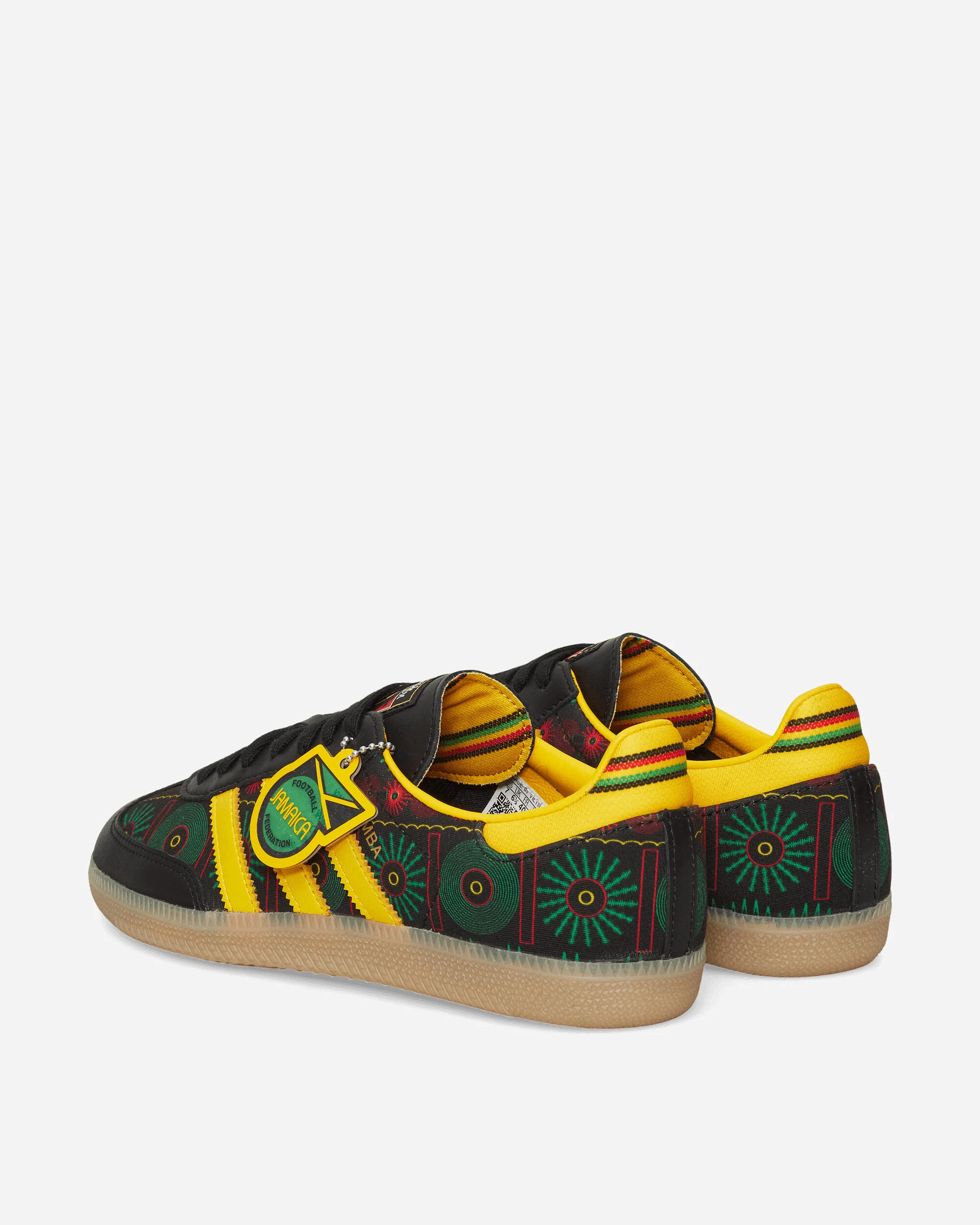 Bob Marley Samba OG Sneakers Black / Yellow / Green - Image 4