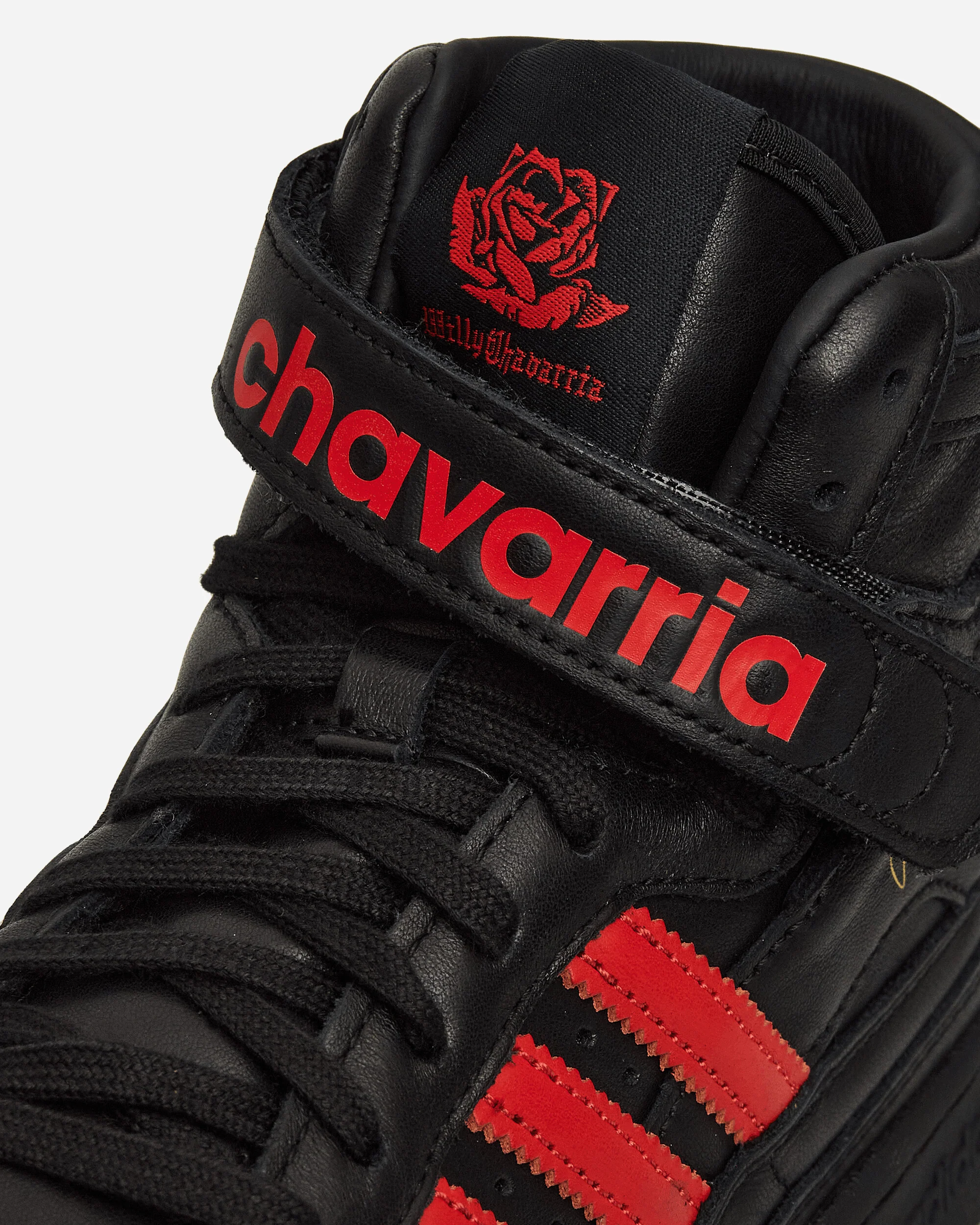 Willy Chavarria Forum 84 Hi Sneakers Core Black - Image 6