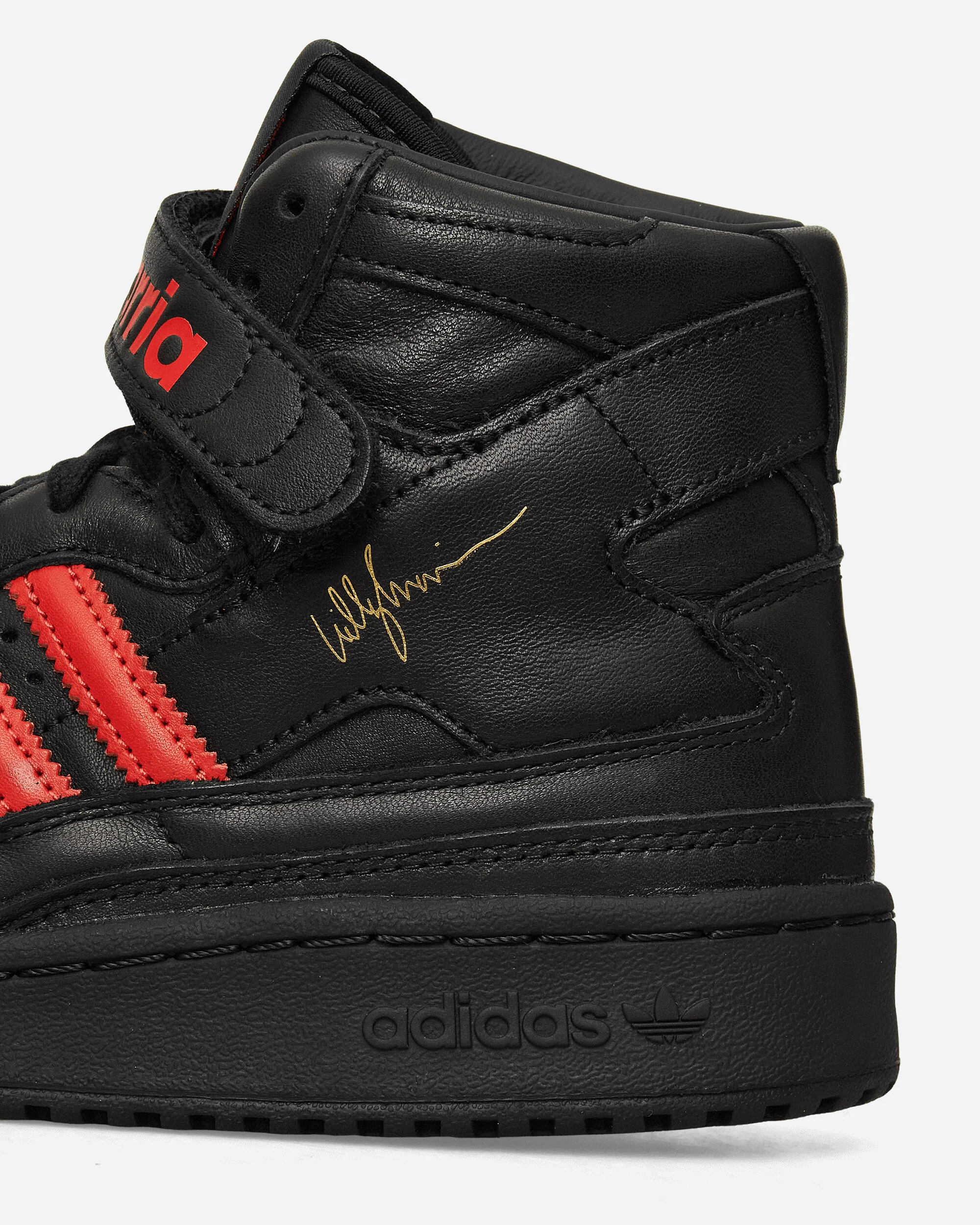 Willy Chavarria Forum 84 Hi Sneakers Core Black - Image 7