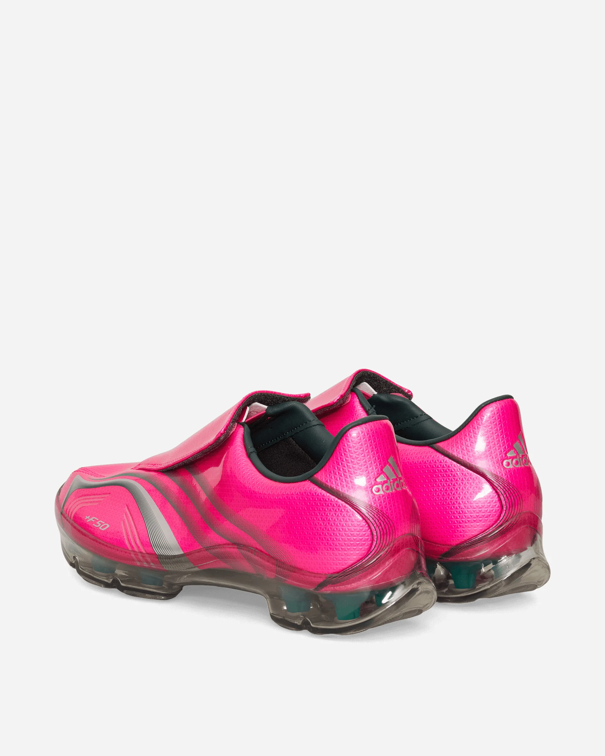 Women's F50 Walkable Sneakers Shock Pink / Bold Green / Silver Metallic - Image 4