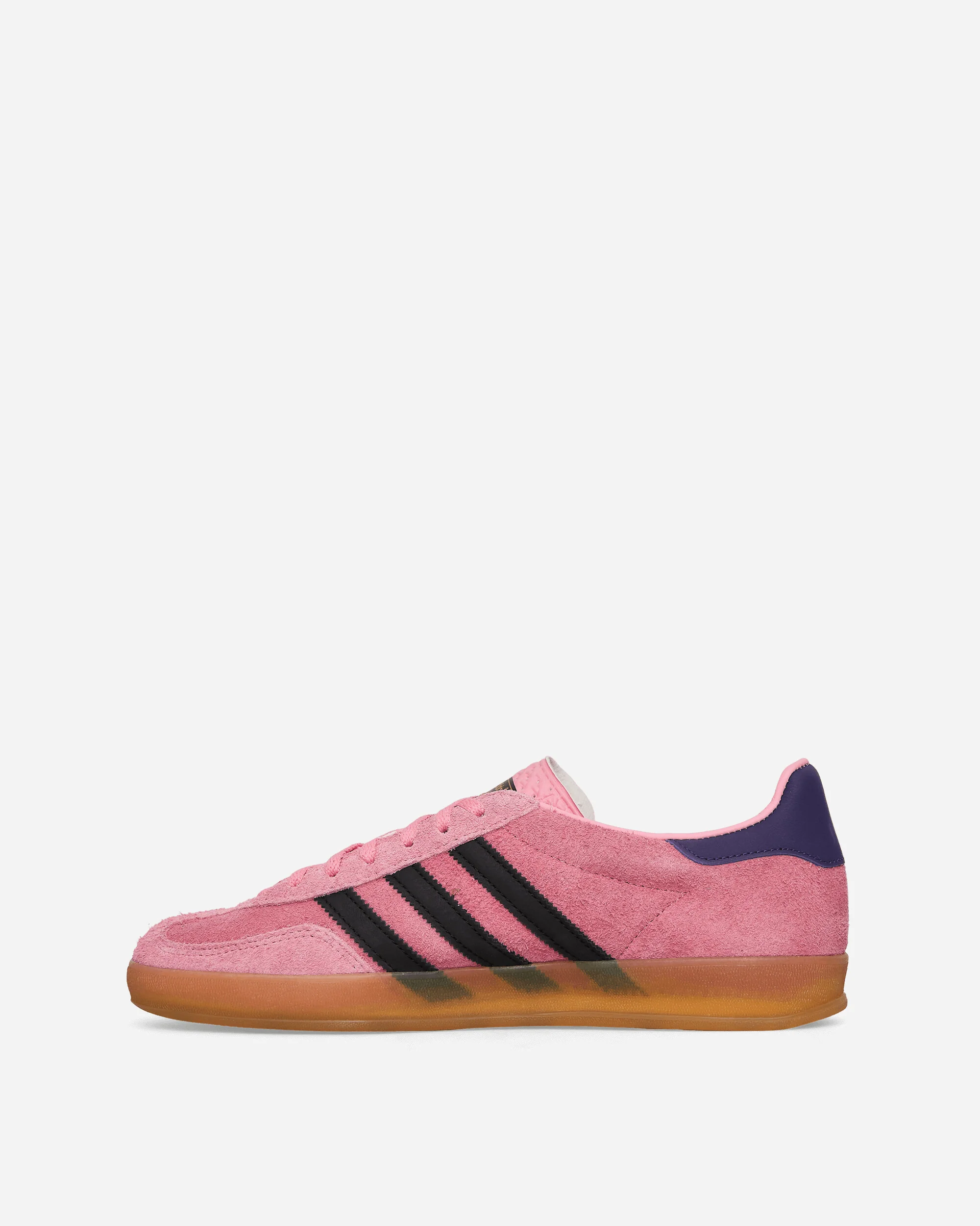 Women's Gazelle Indoor Sneakers Bliss Pink / Core Black / Collegiate Purple - Image 3