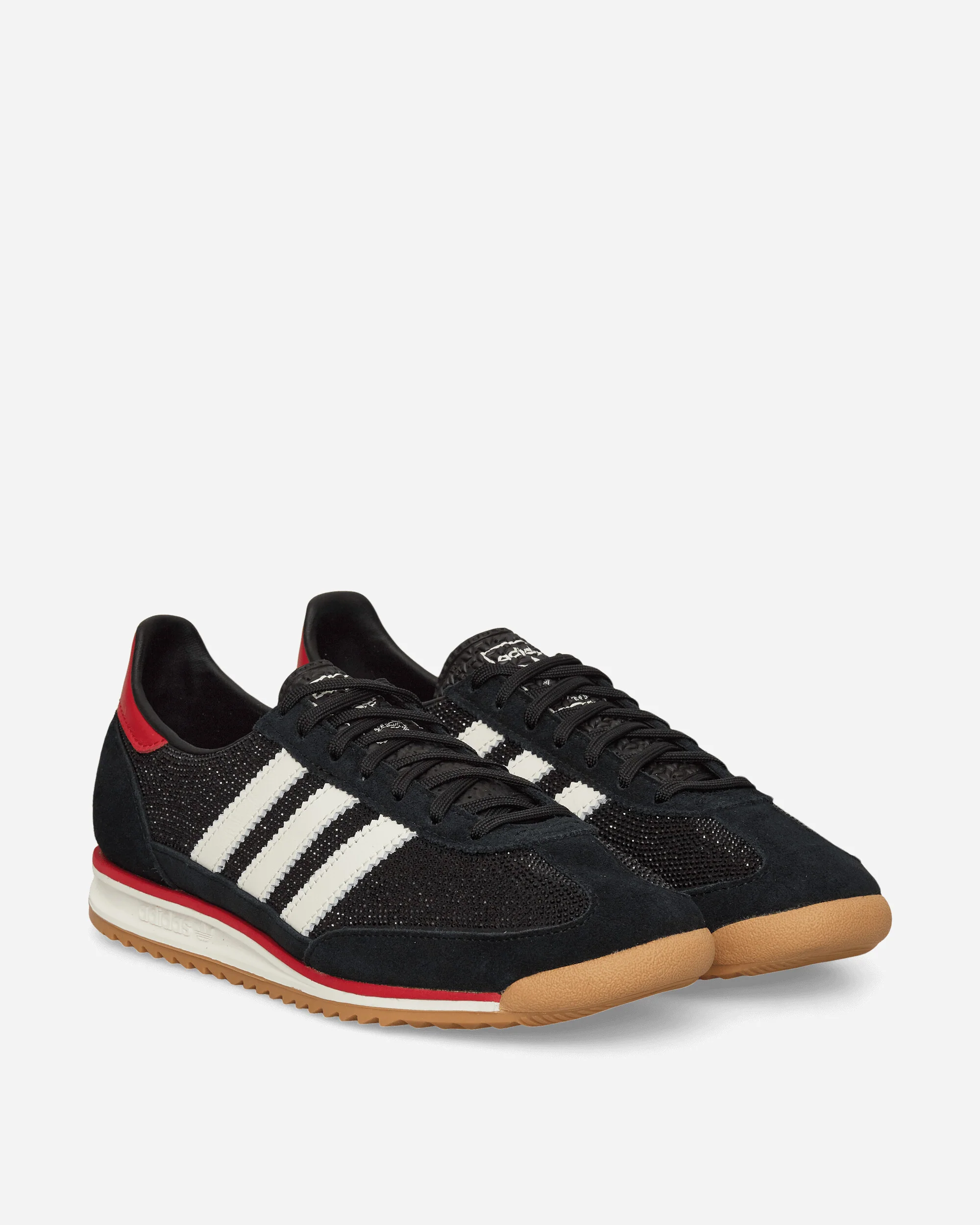 Women's SL 72 OG Sneakers Core Black / Off White / Better Scarlet - Image 2
