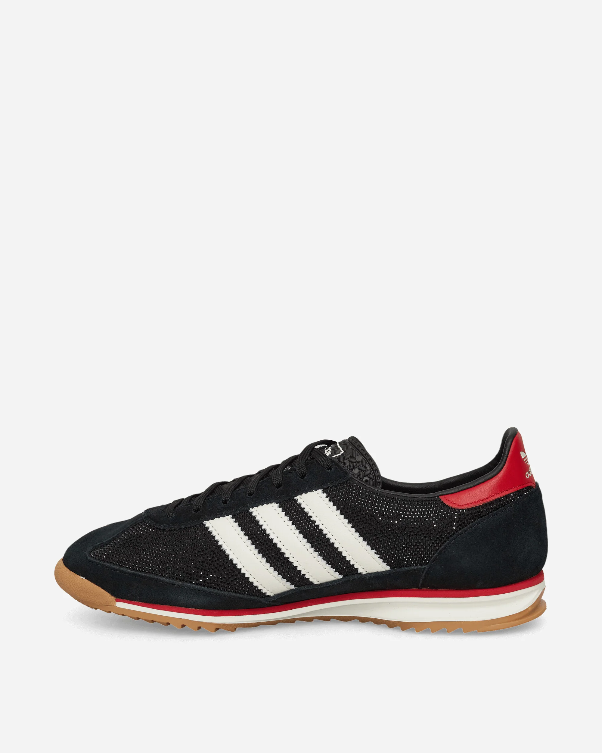 Women's SL 72 OG Sneakers Core Black / Off White / Better Scarlet - Image 3