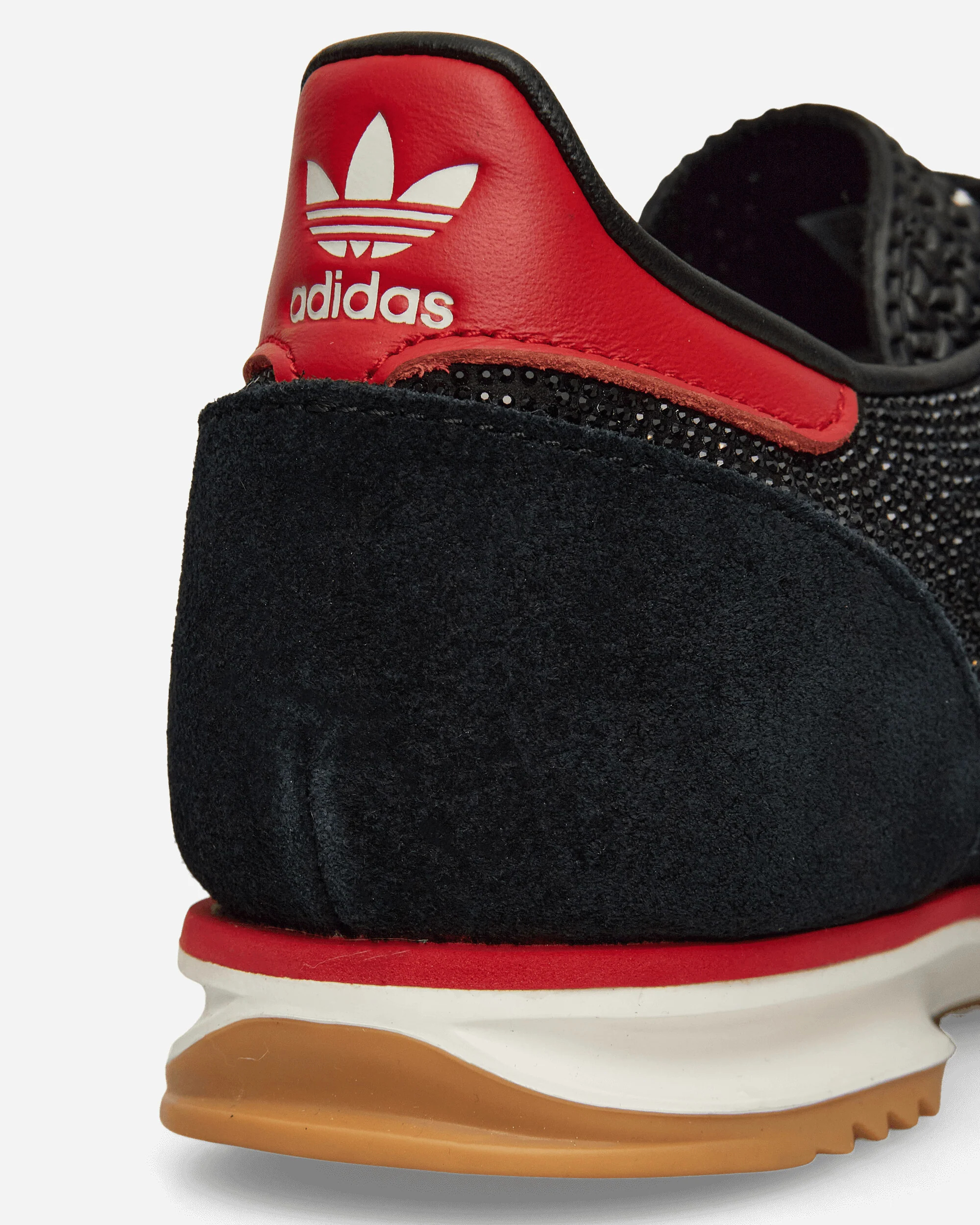 Women's SL 72 OG Sneakers Core Black / Off White / Better Scarlet - Image 6