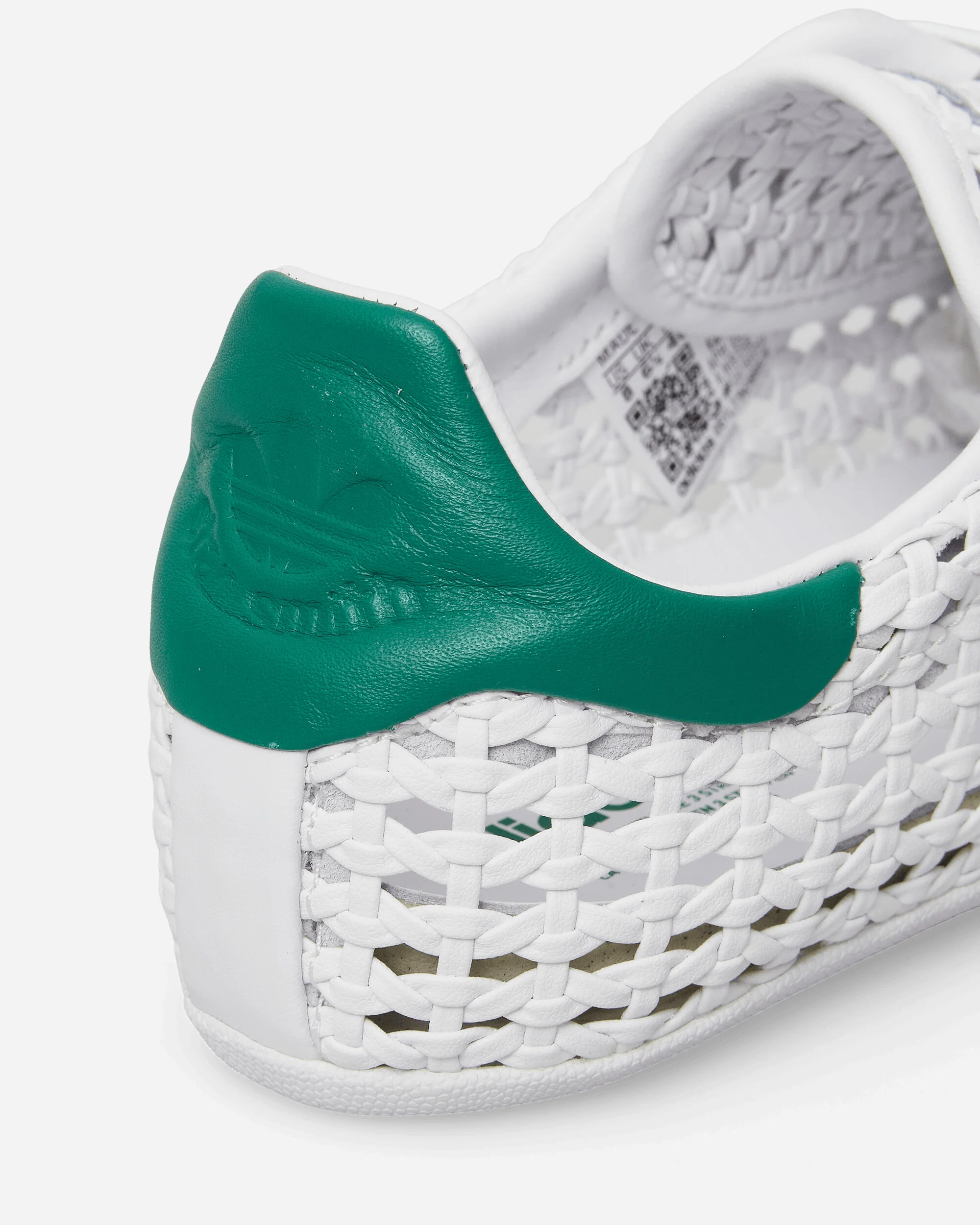 Women's Stan Smith Lo Pro Sneakers Cloud White / Bold Green - Image 6