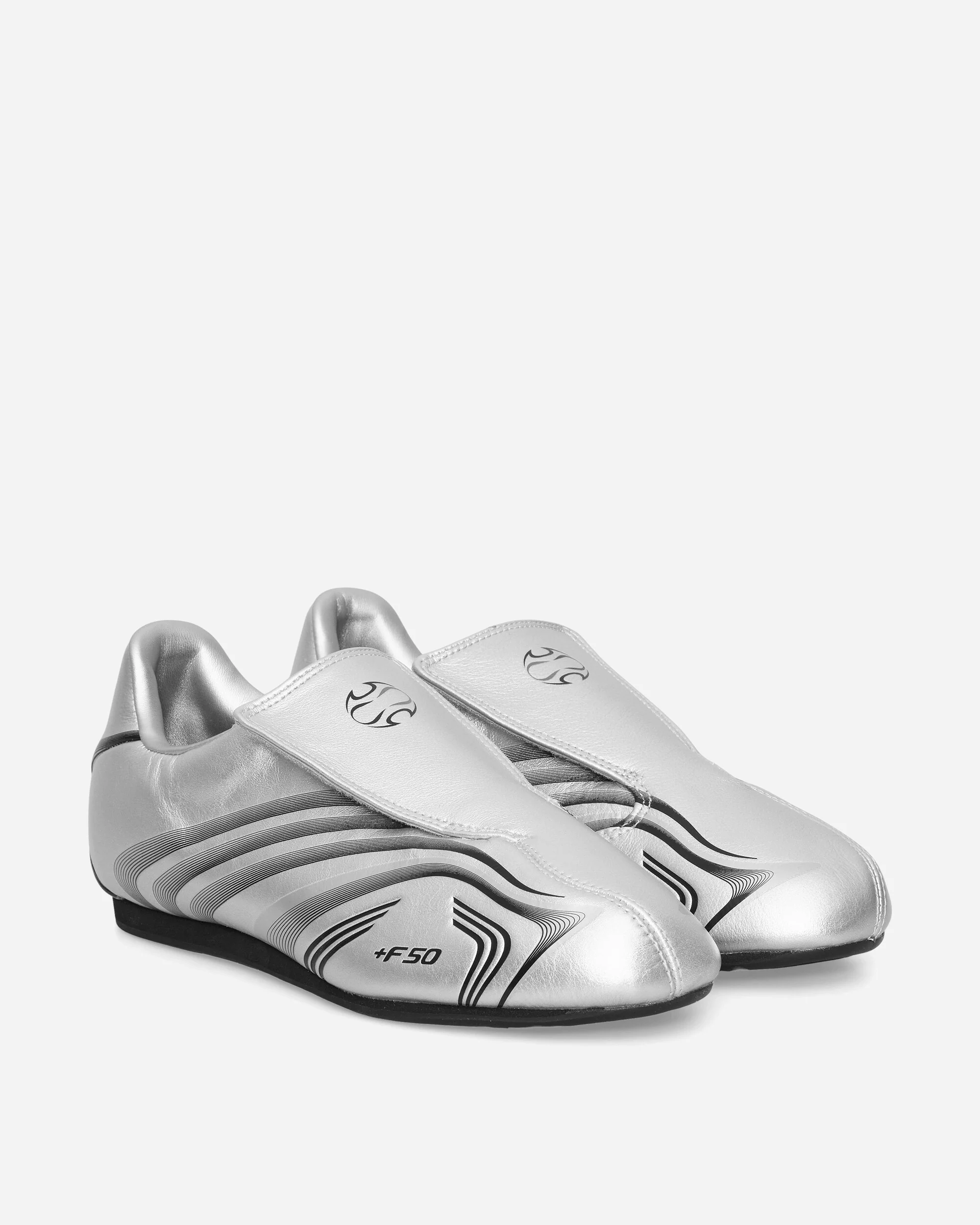 Taekwondo F50 Sneakers Silver Metallic / Core Black - Image 2