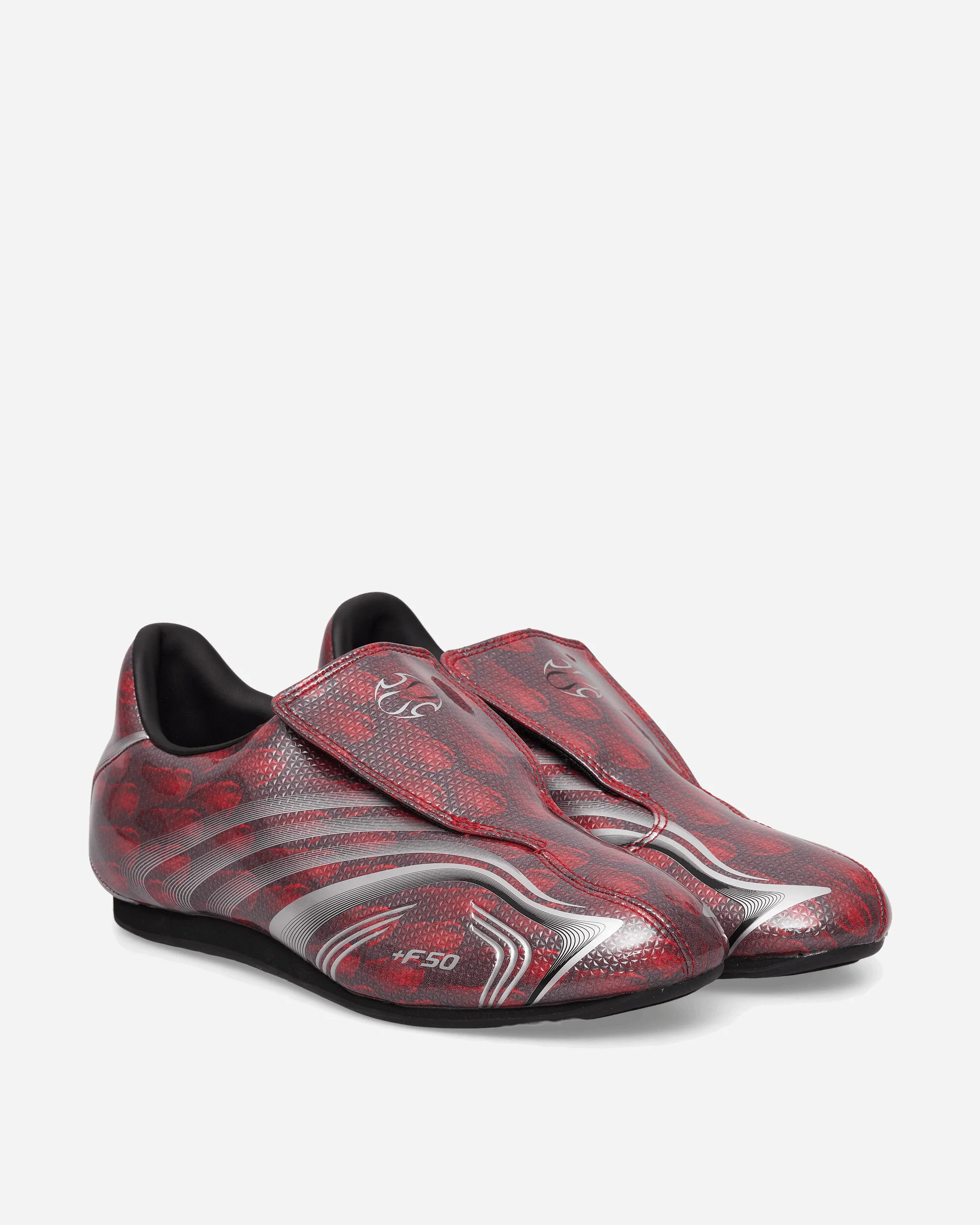 Women's Taekwondo F50 Sneakers Better Scarlet / Silver Metallic / Core Black - Image 2