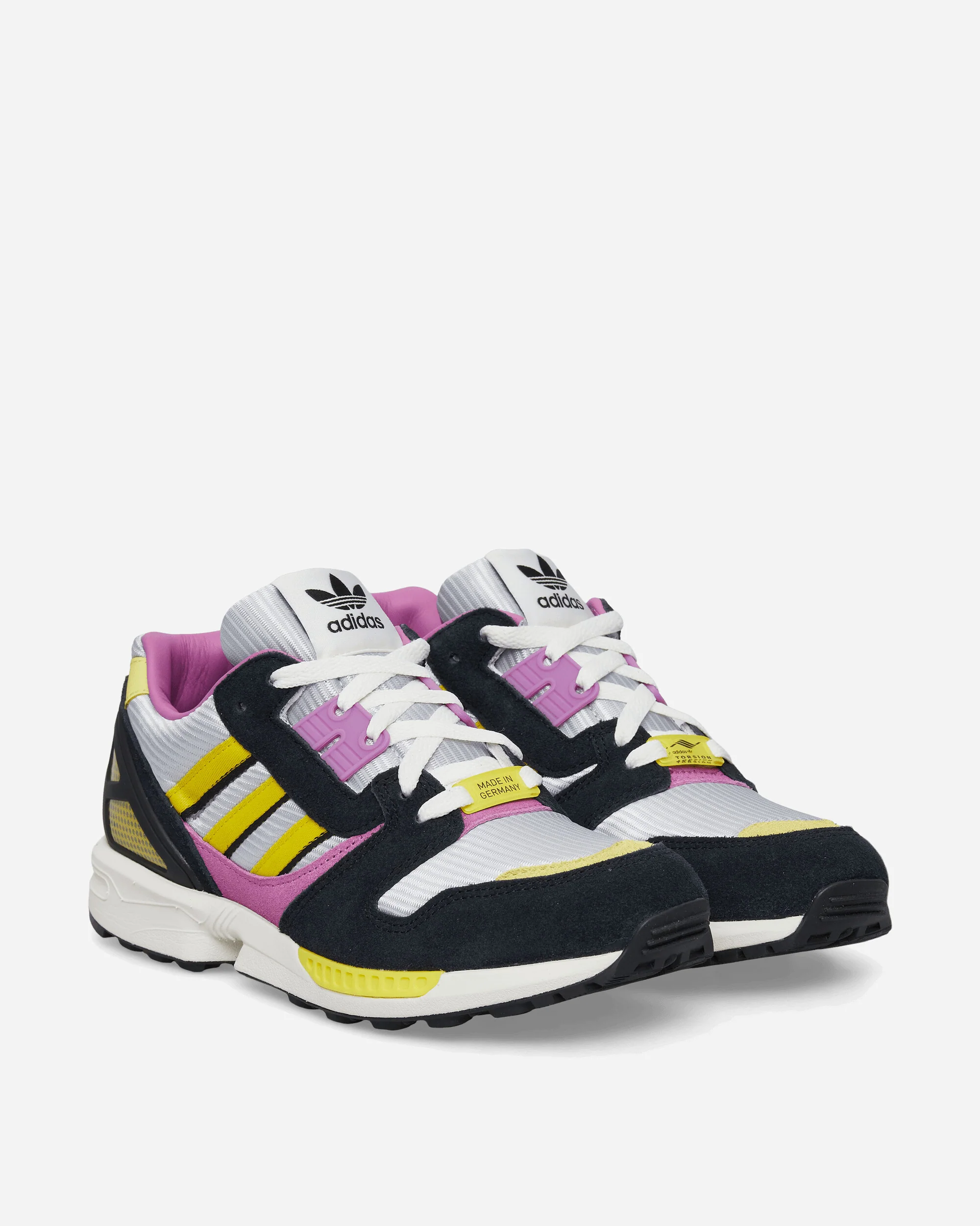 ZX 8000 MIG Sneakers Core Black / Semi Pulse Lilac / Light Yellow - Image 2