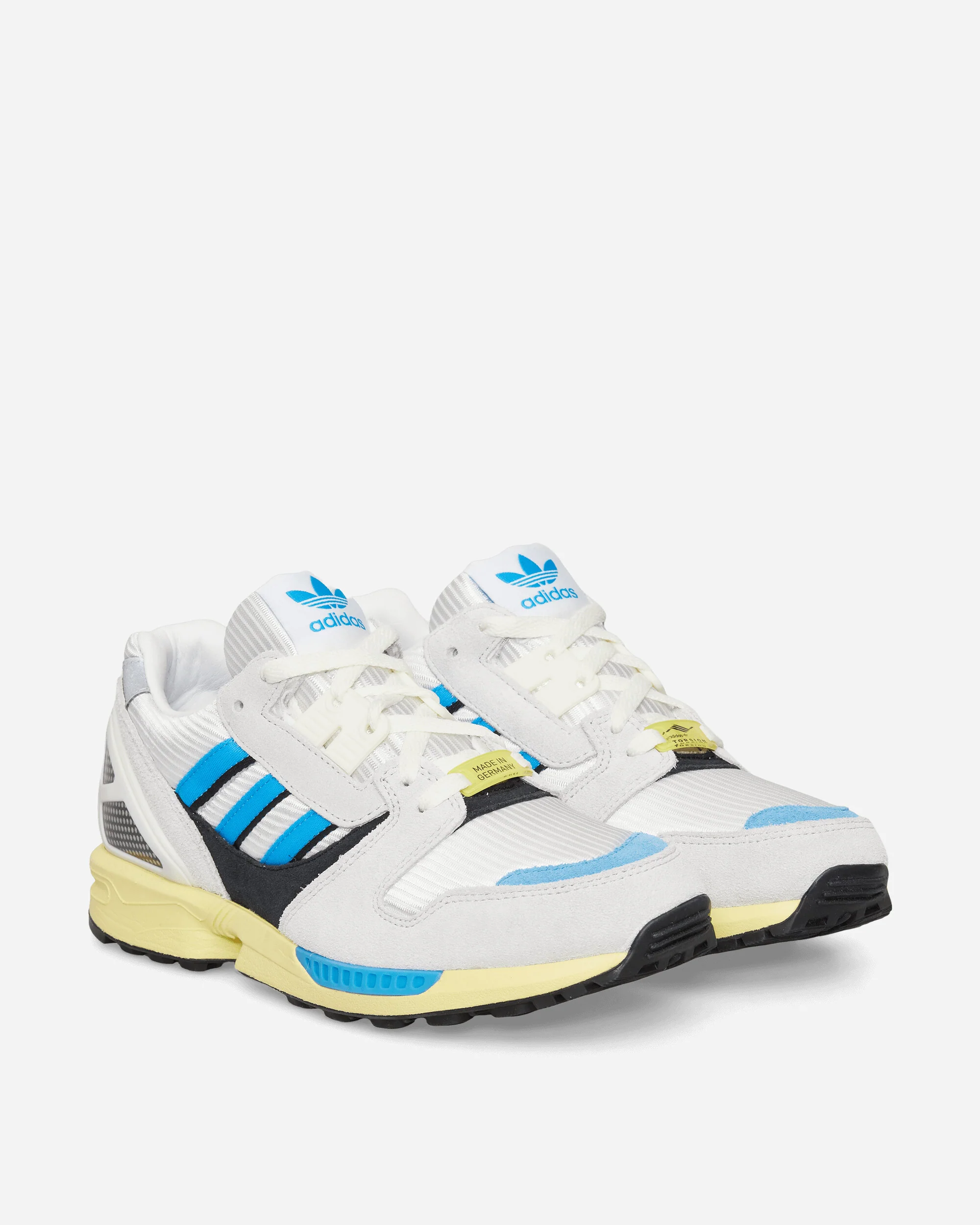 ZX 8000 MIG Sneakers Cloud White / Lucid Aquamarine / Powder Yellow - Image 2