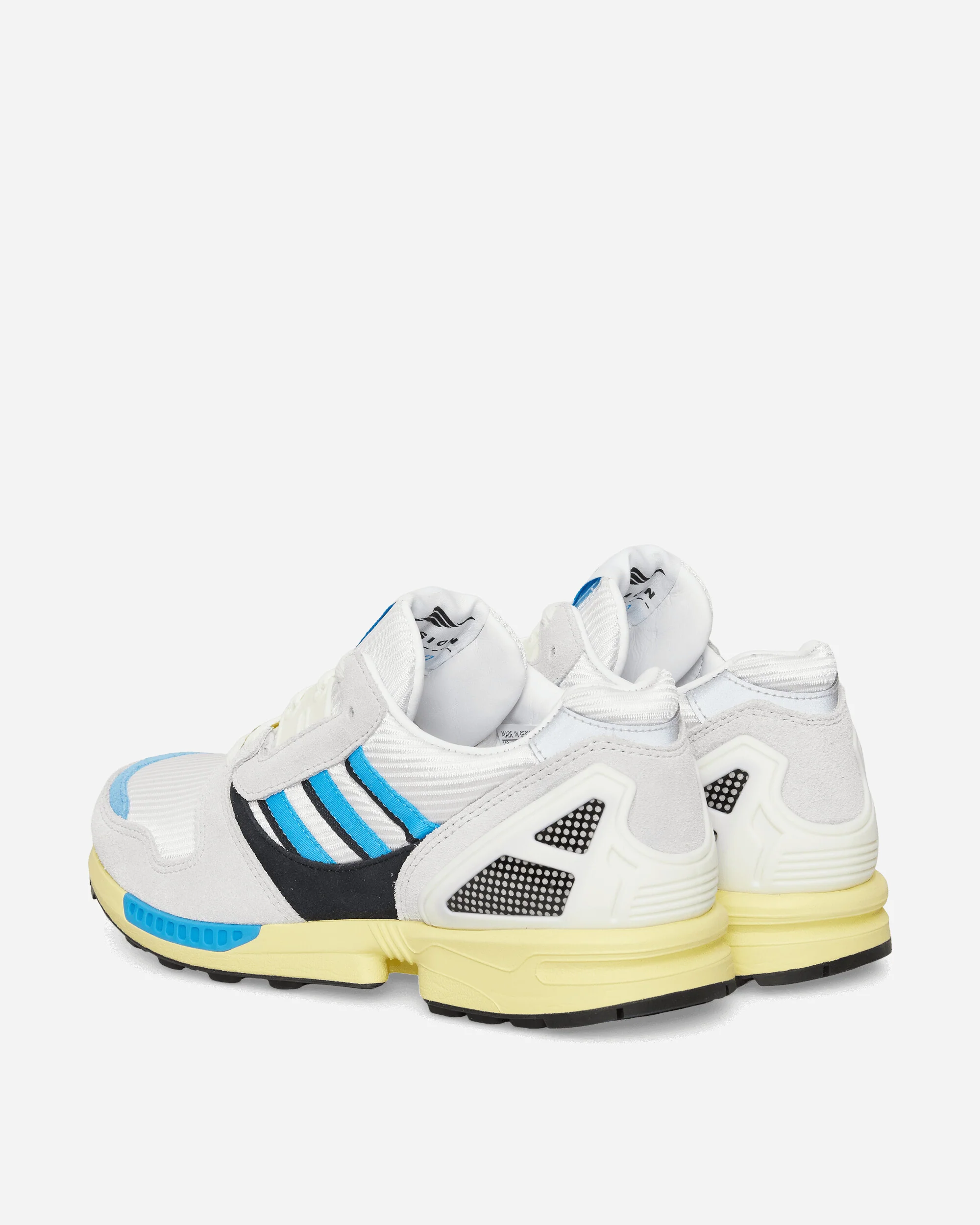 ZX 8000 MIG Sneakers Cloud White / Lucid Aquamarine / Powder Yellow - Image 4