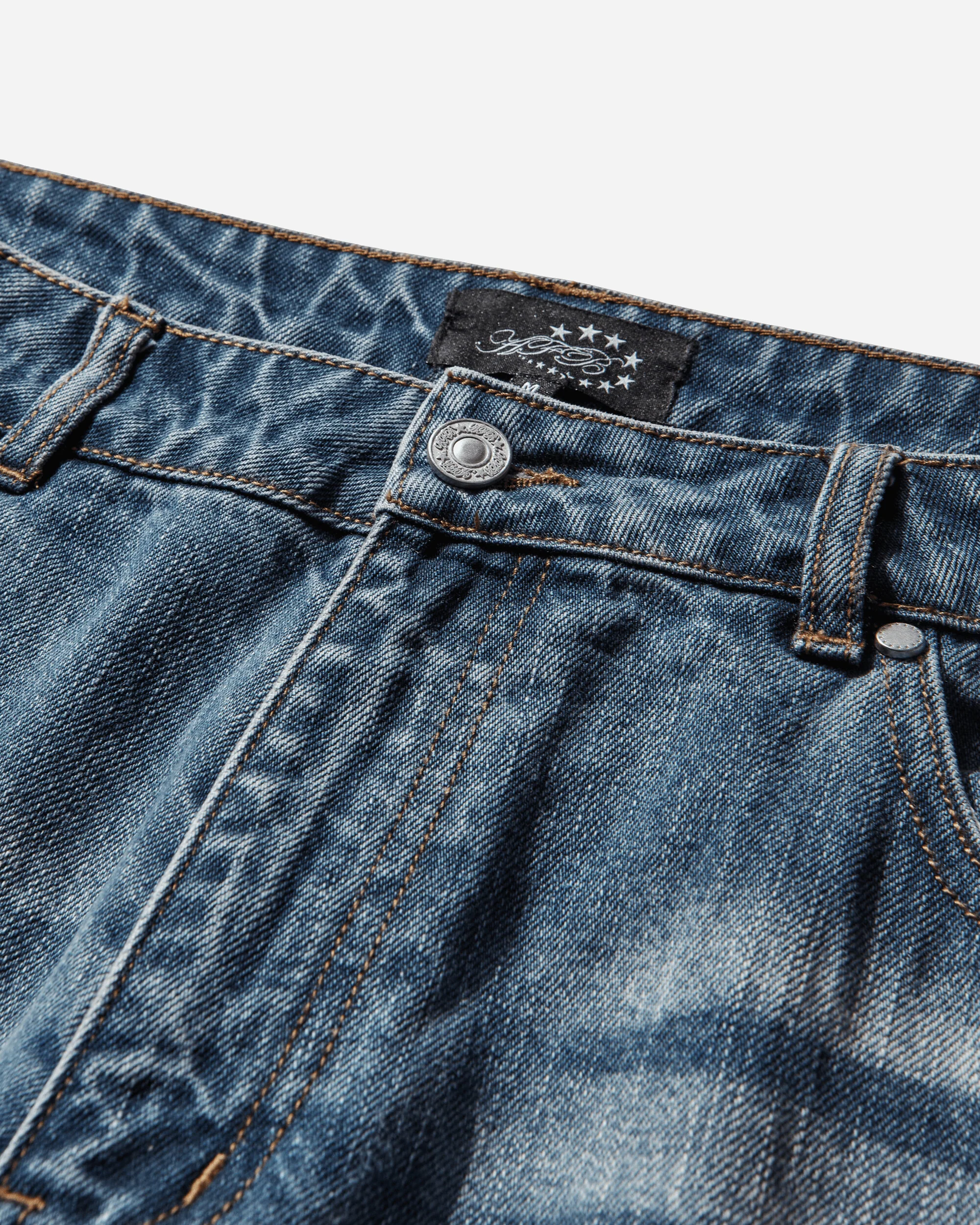 Street Straight Pants Indigo - Image 4