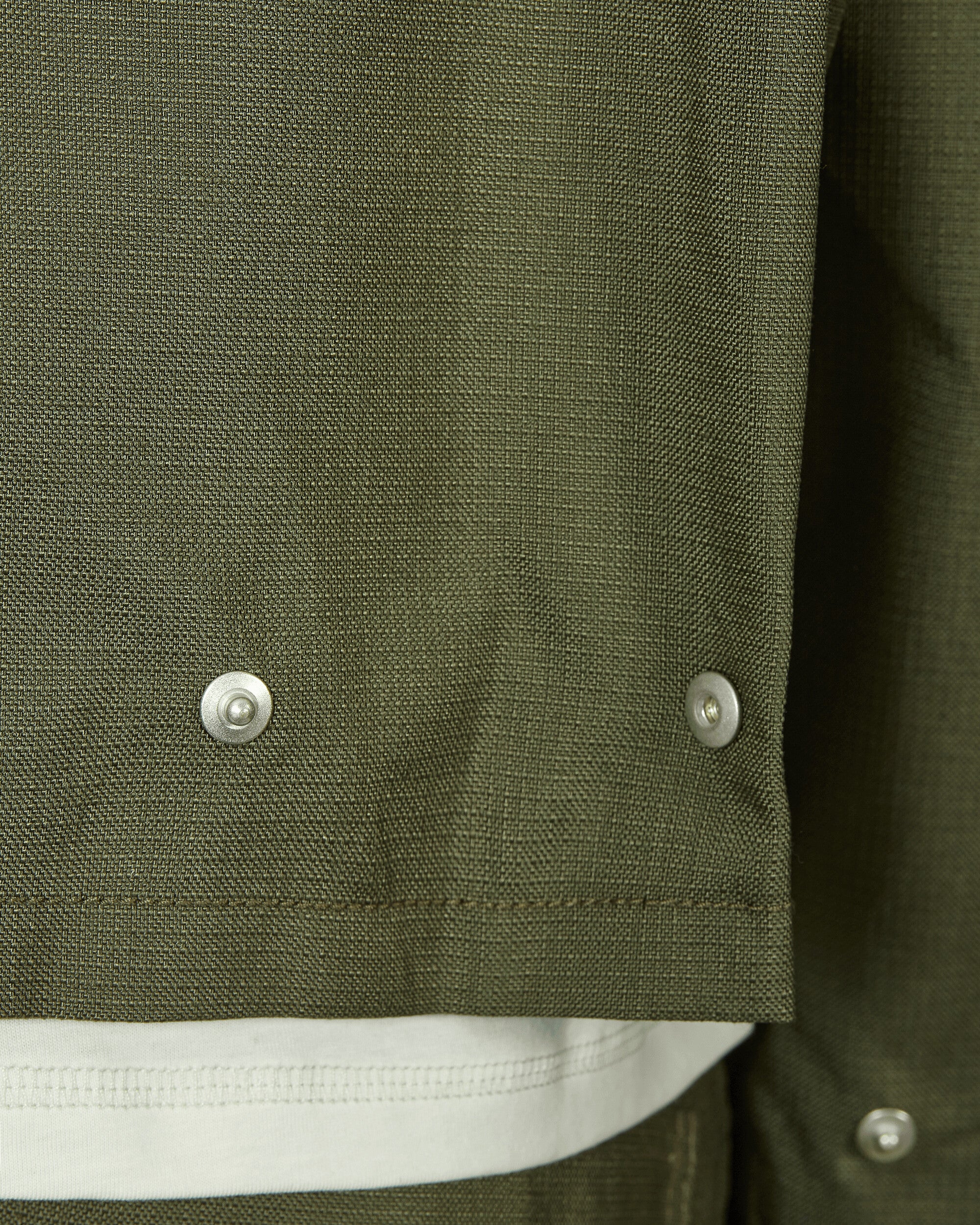 Pleat Bomber Jacket Green - Image 5