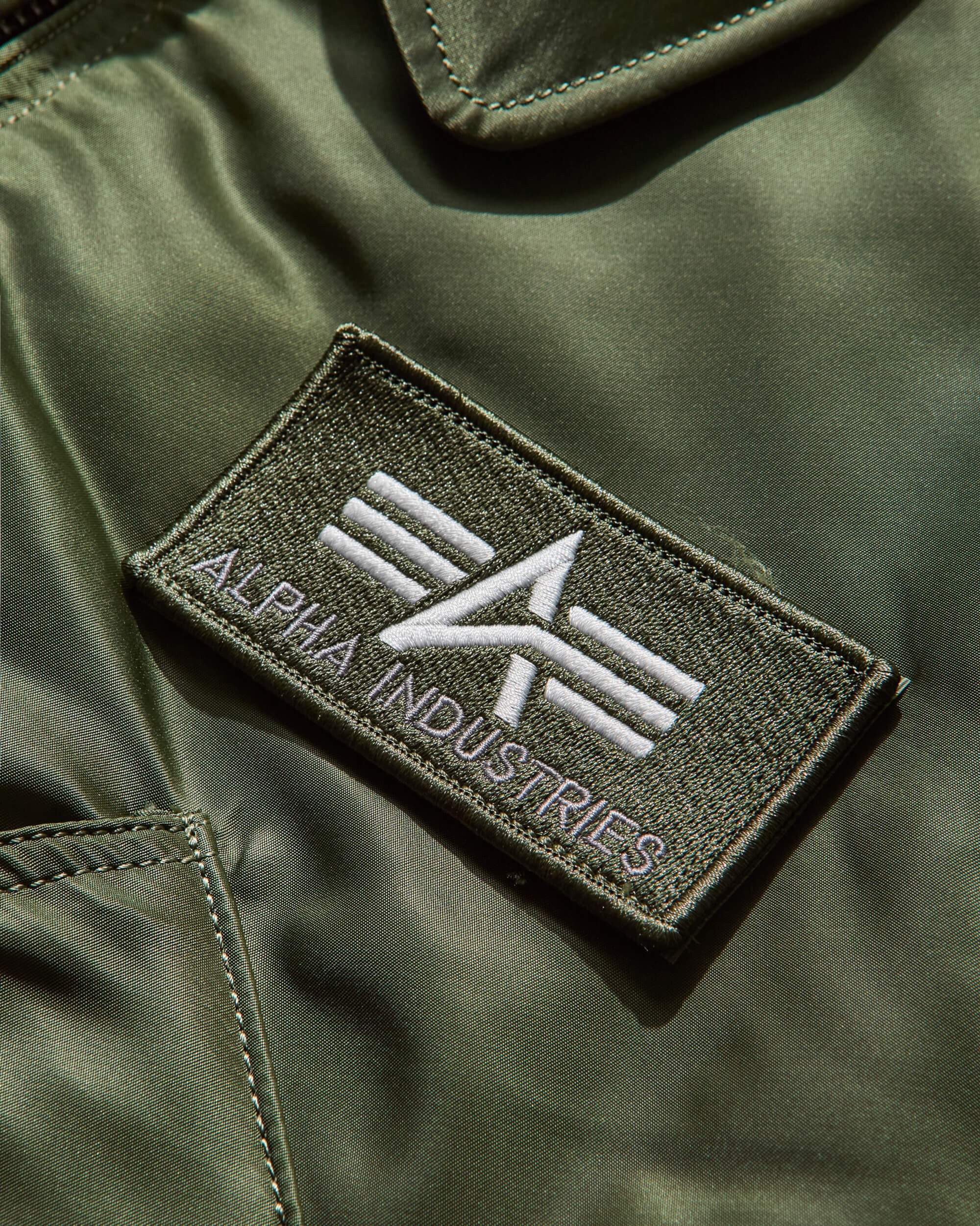 Men's CWU-45 Heritage Bomber Jacket Sage Green - Image 4