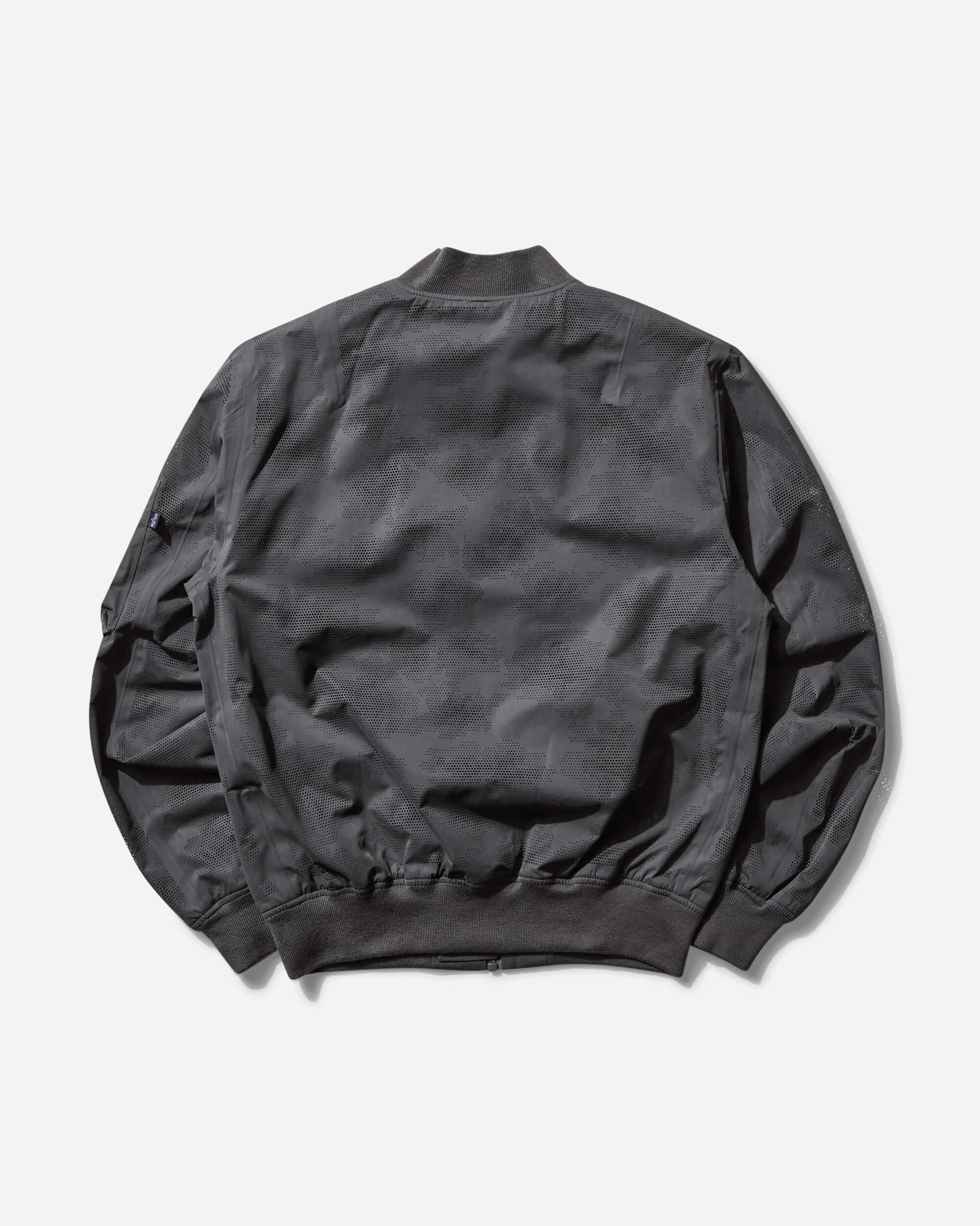 Men's UV L-2B Laser Cut Flight Jacket Charcoal - Image 2