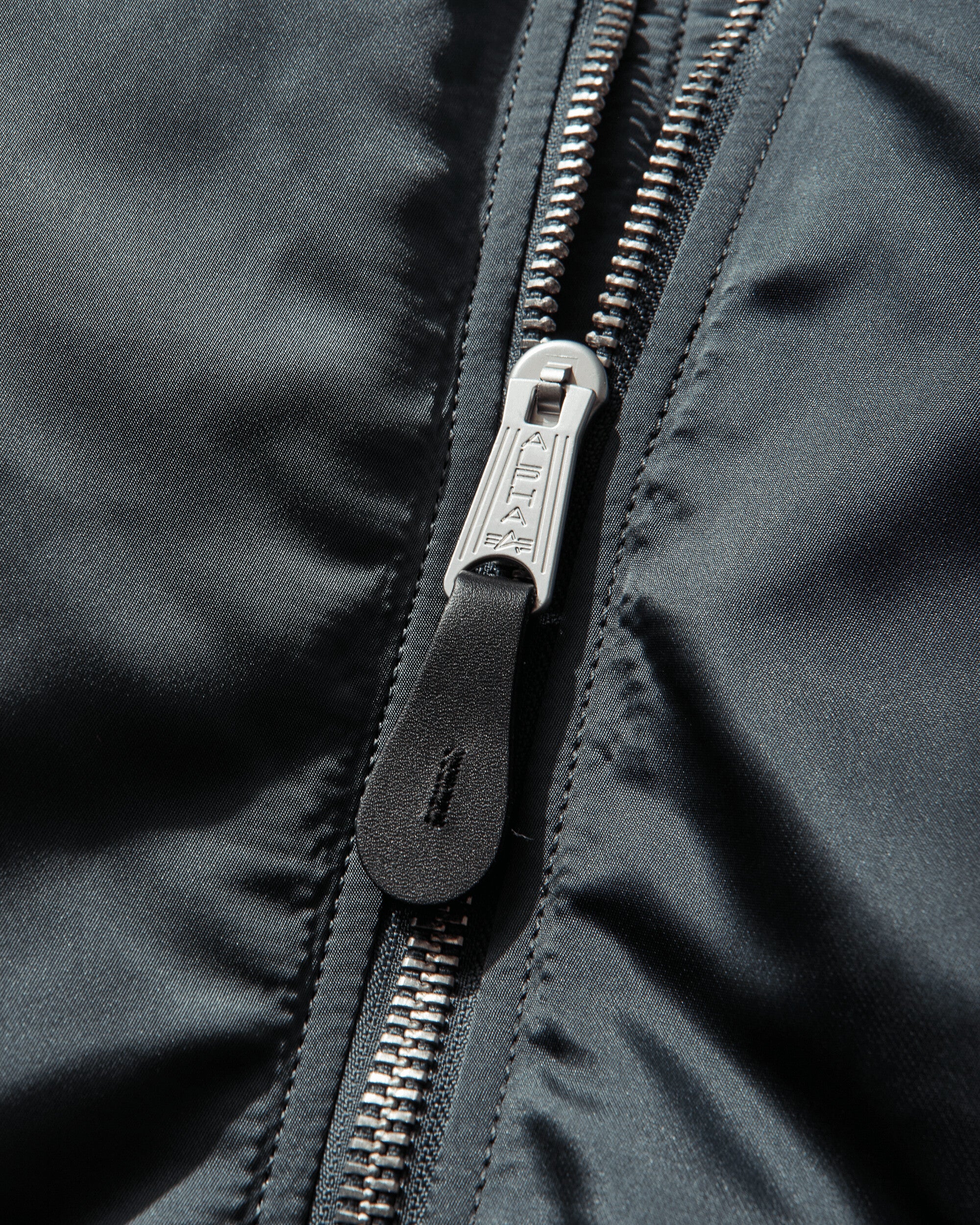 Men's MA-1 Base Flight Bomber Jacket Denim Blue - Image 6