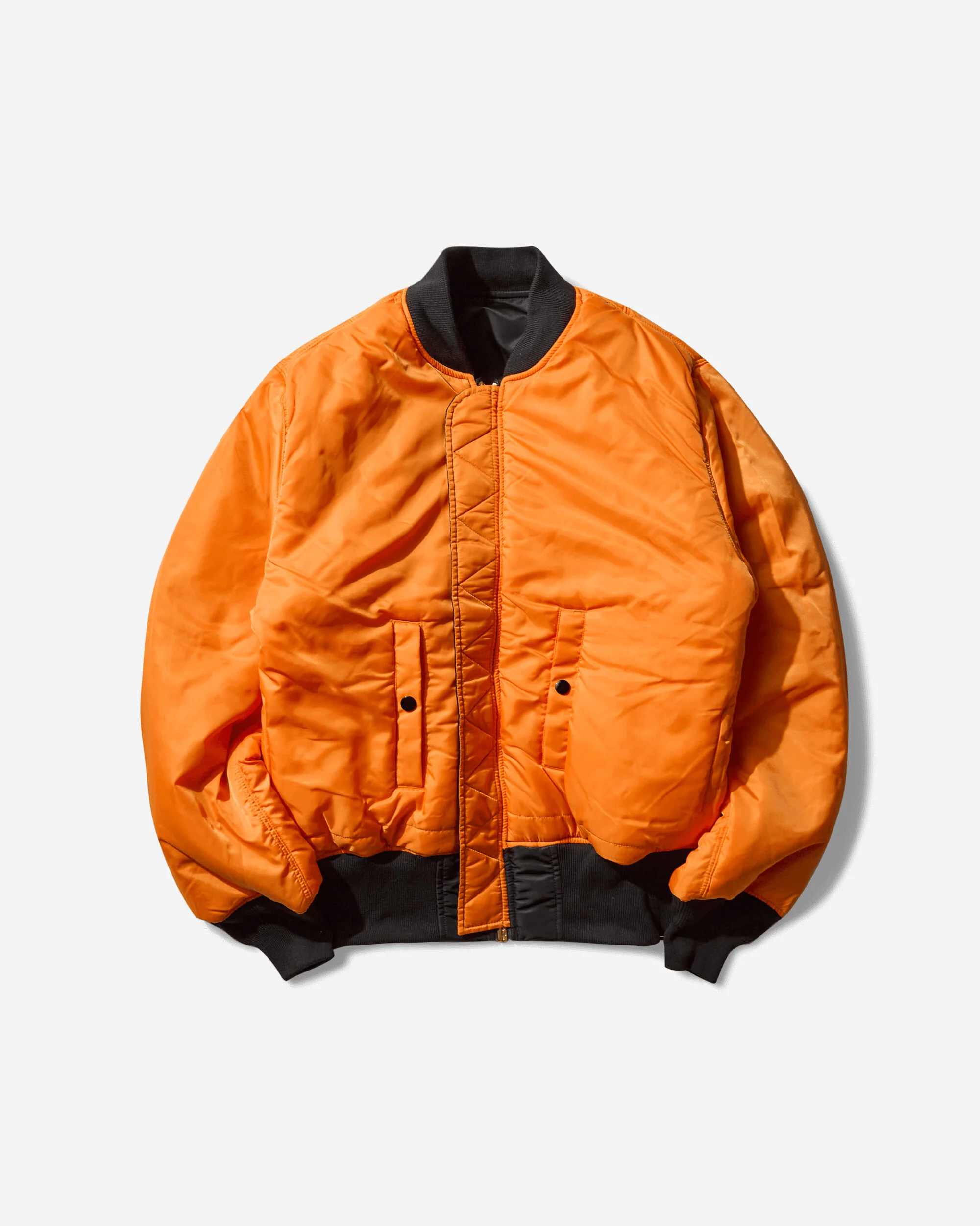 MA-1 Heritage Bomber Jacket Black - Image 3