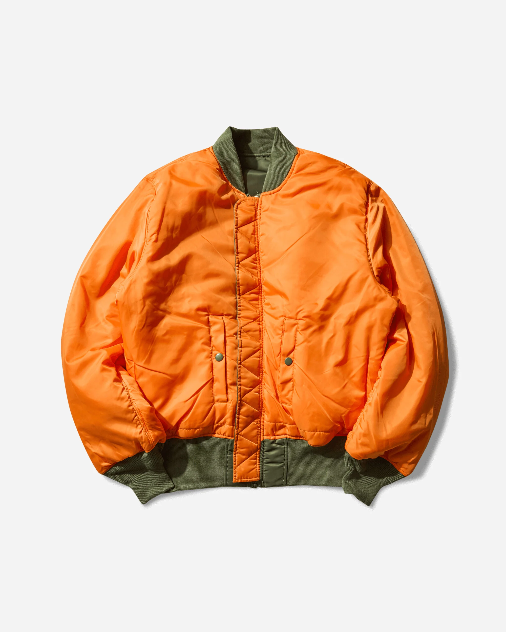 MA-1 Heritage Bomber Jacket Sage Green - Image 3