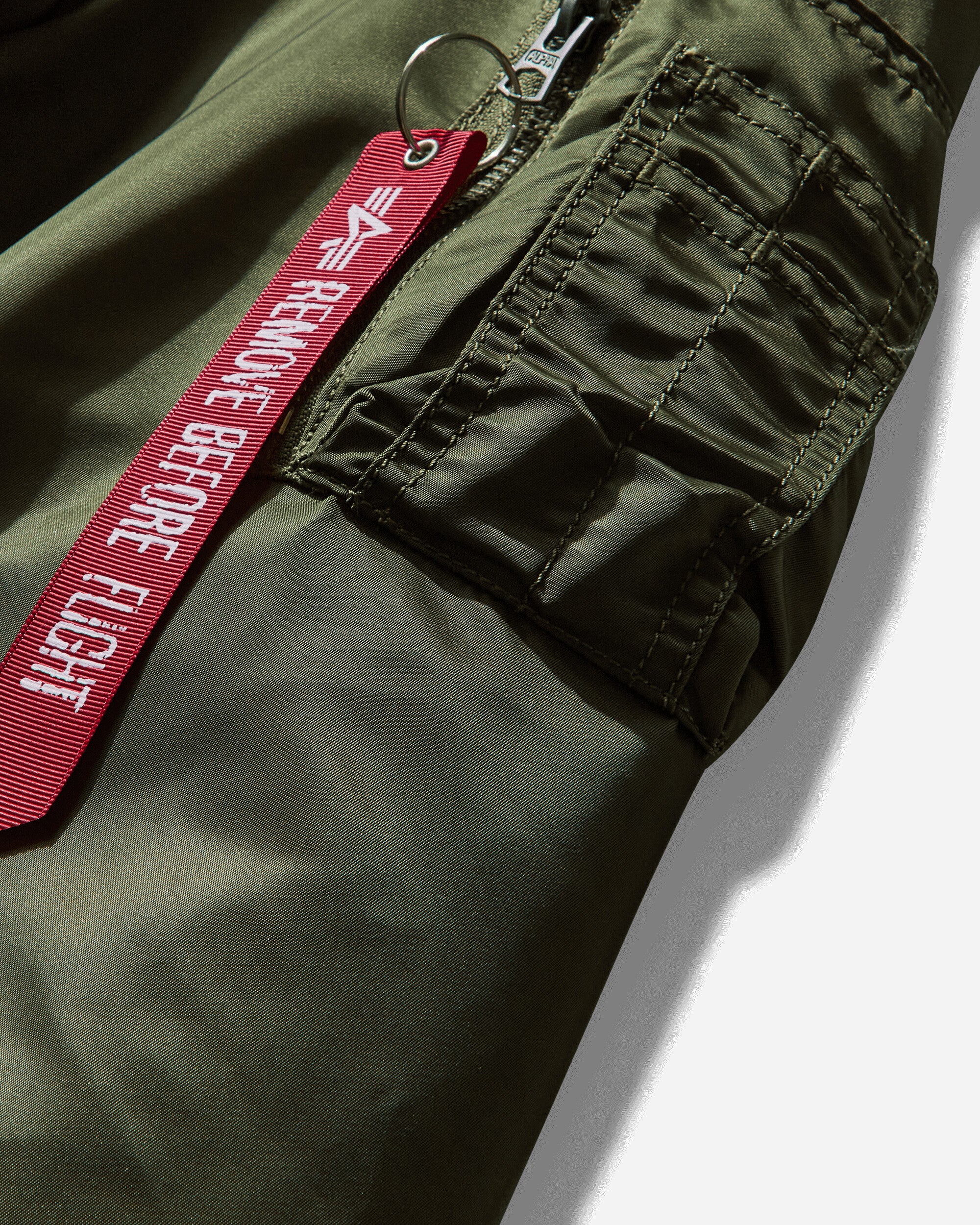 MA-1 Heritage Bomber Jacket Sage Green - Image 6