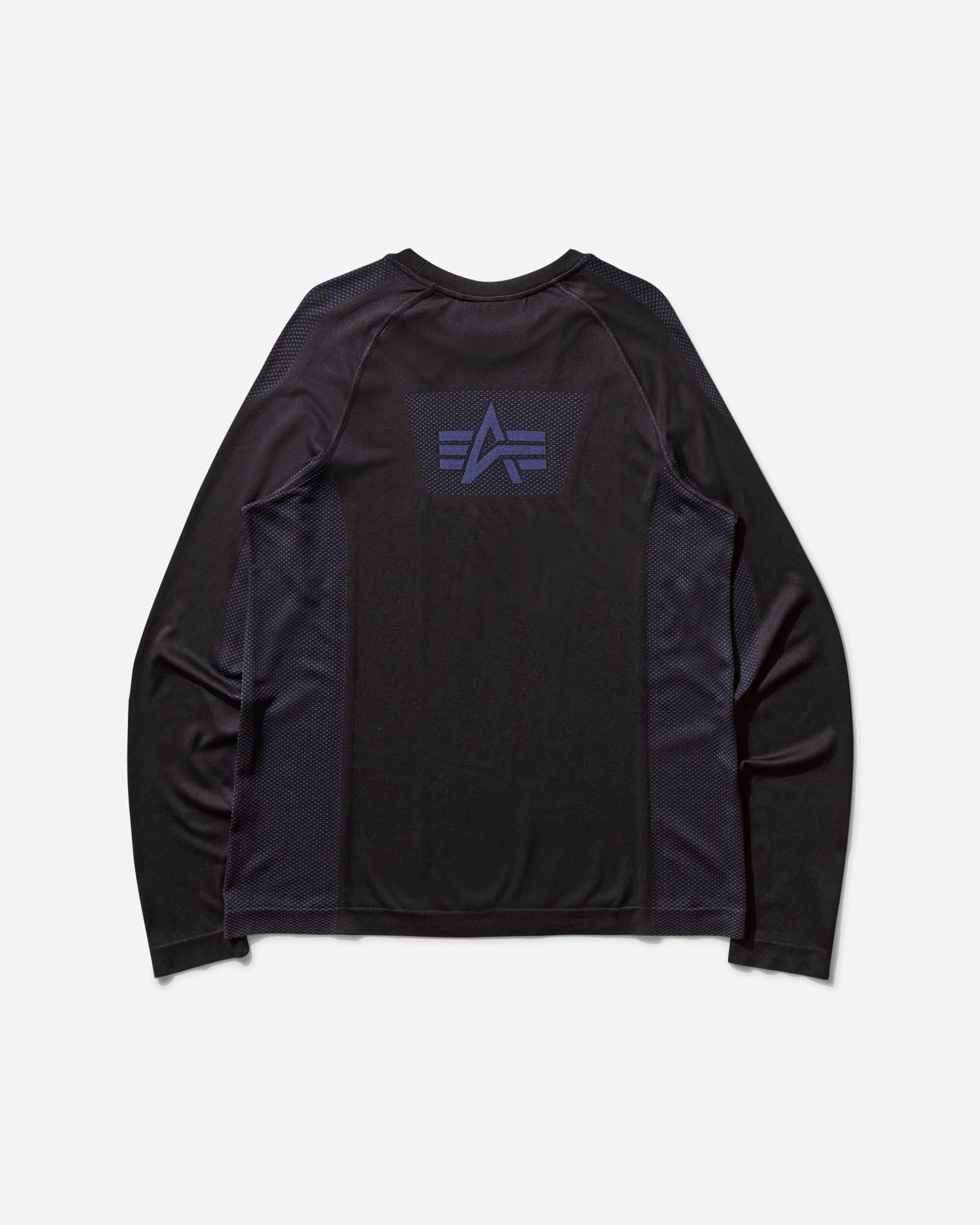 Men's UV Seamless Longsleeve T-Shirt Black - Image 2