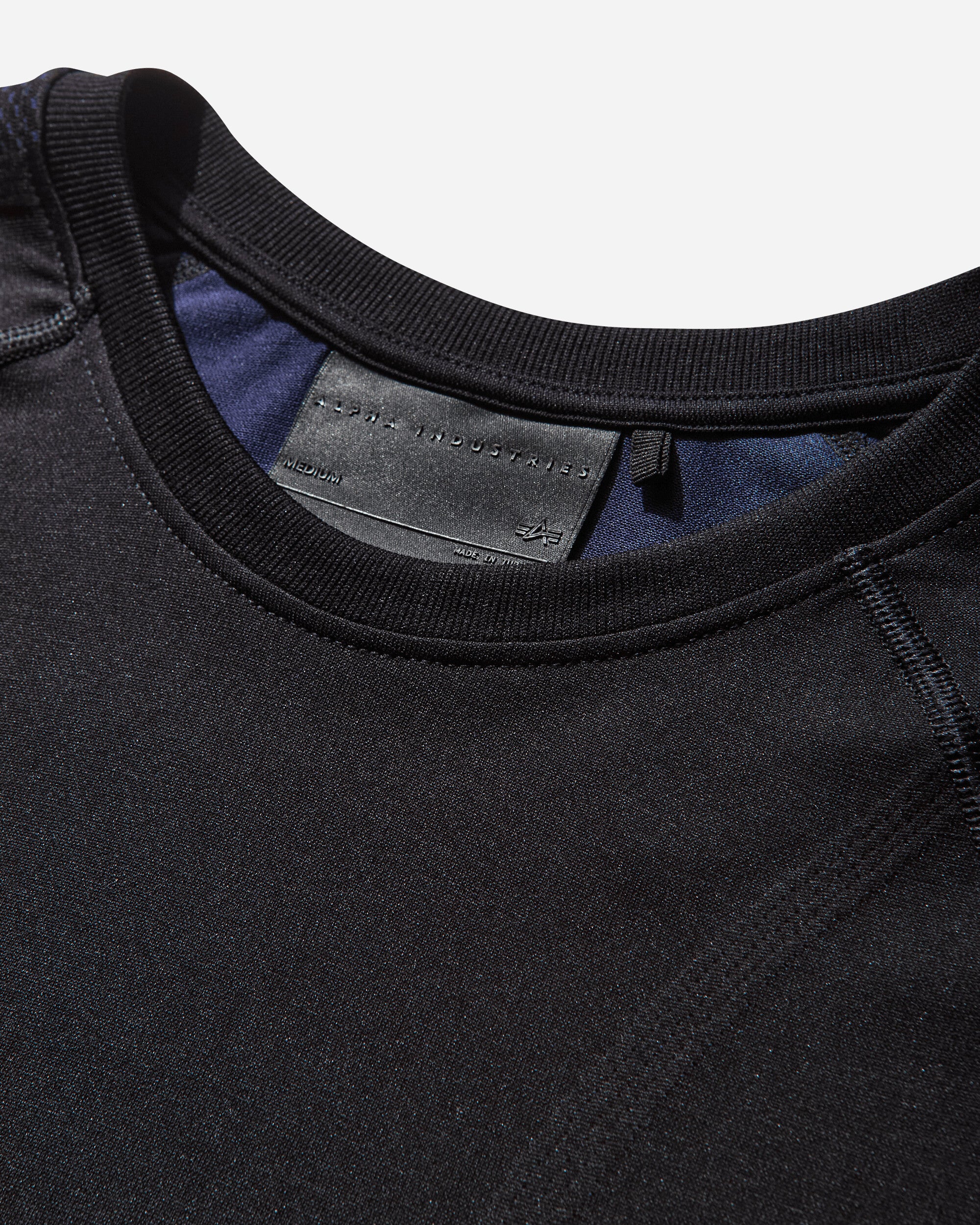 Men's UV Seamless Longsleeve T-Shirt Black - Image 3