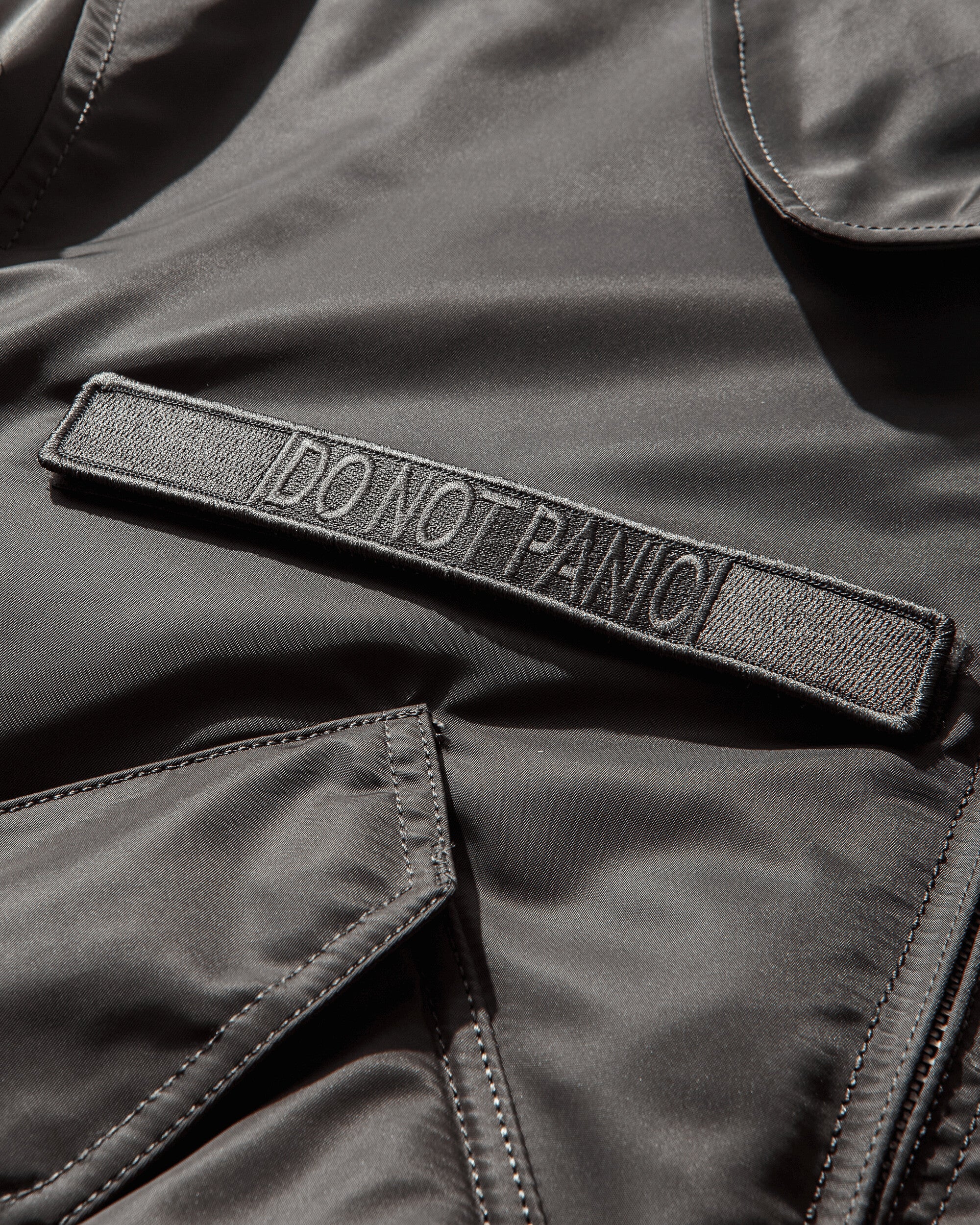 Slam Jam CWU-45 Heritage Bomber Jacket Rep Grey - Image 7