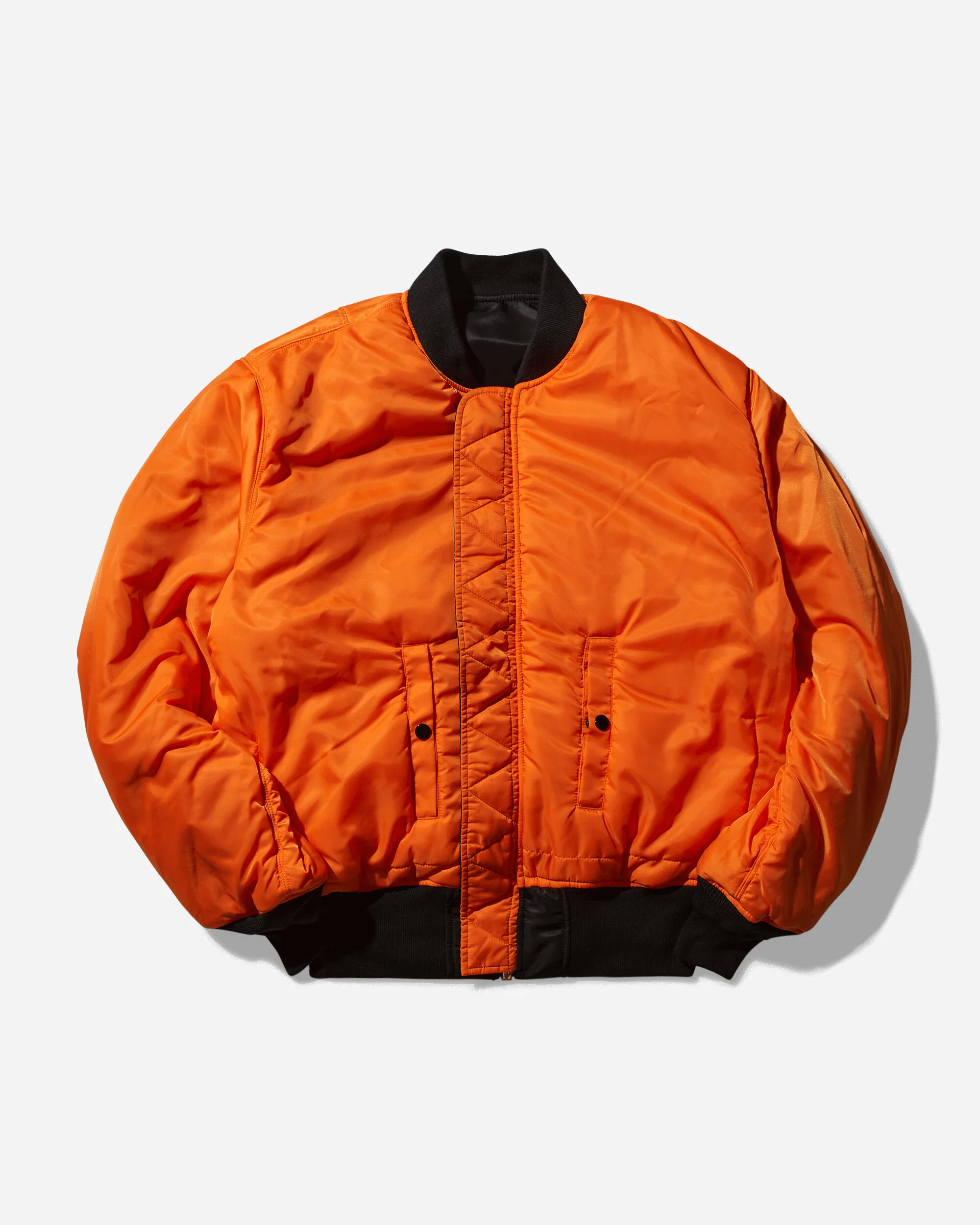 Men's Slam Jam MA-1 Bomber Jacket Black - Image 3