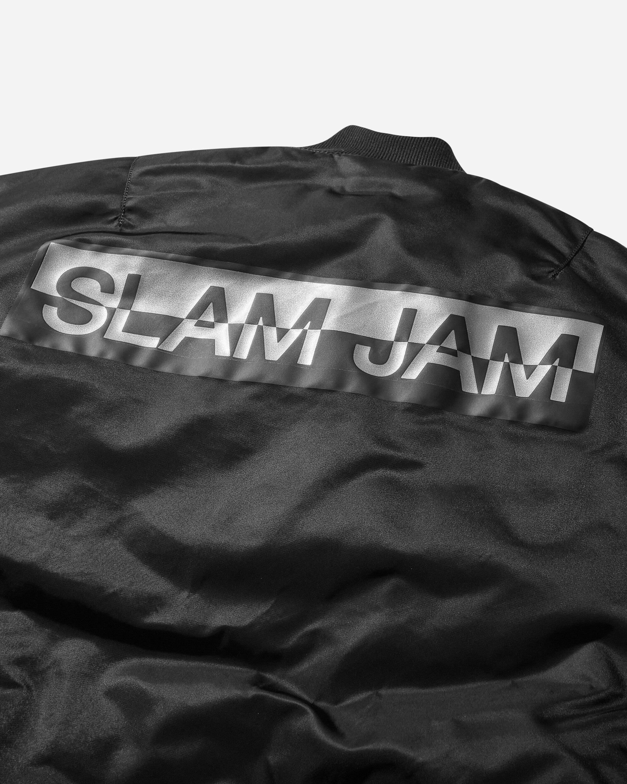 Men's Slam Jam MA-1 Bomber Jacket Black - Image 9
