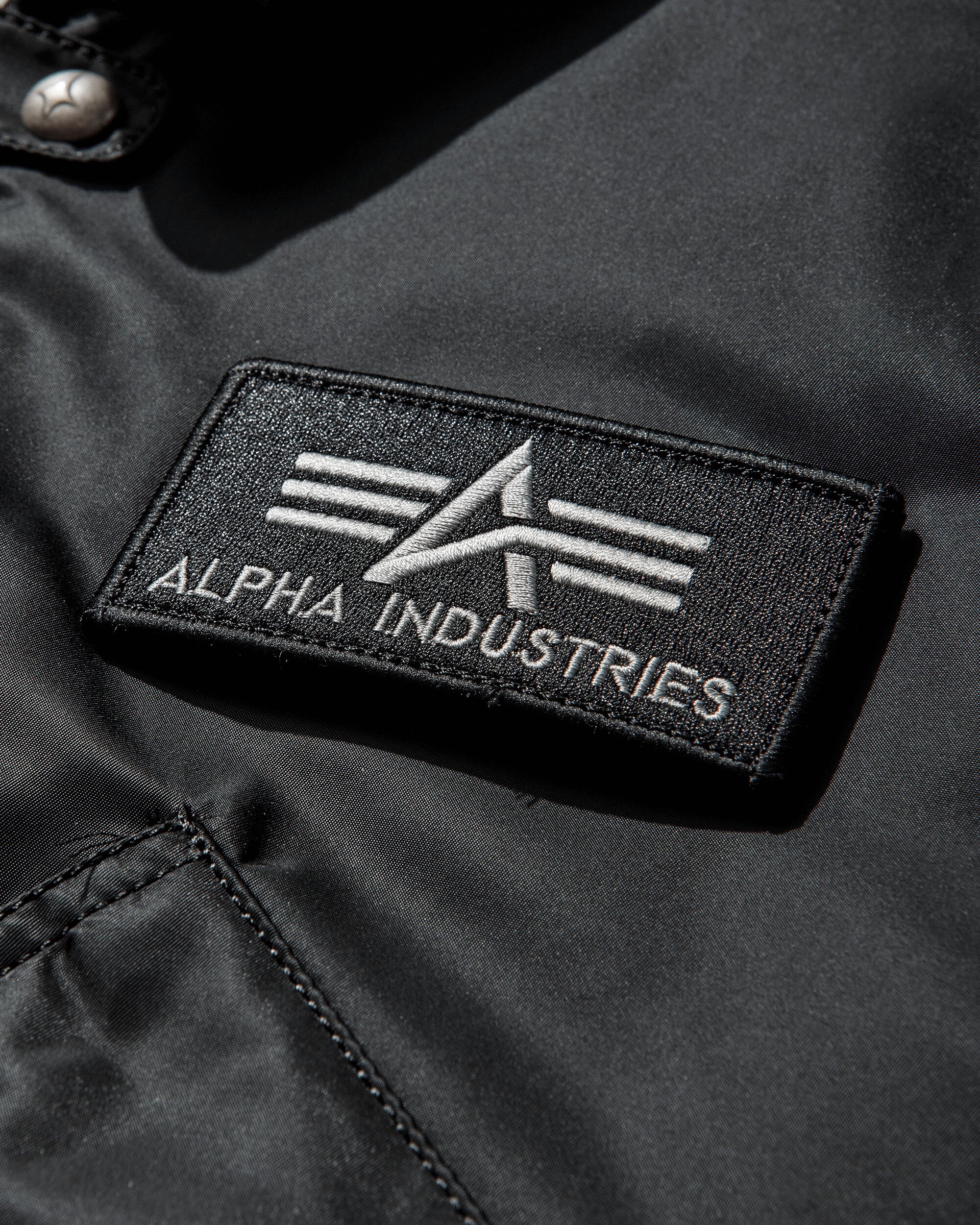 Thug Club CWU 45/P Spike Flight Jacket Black - Image 4