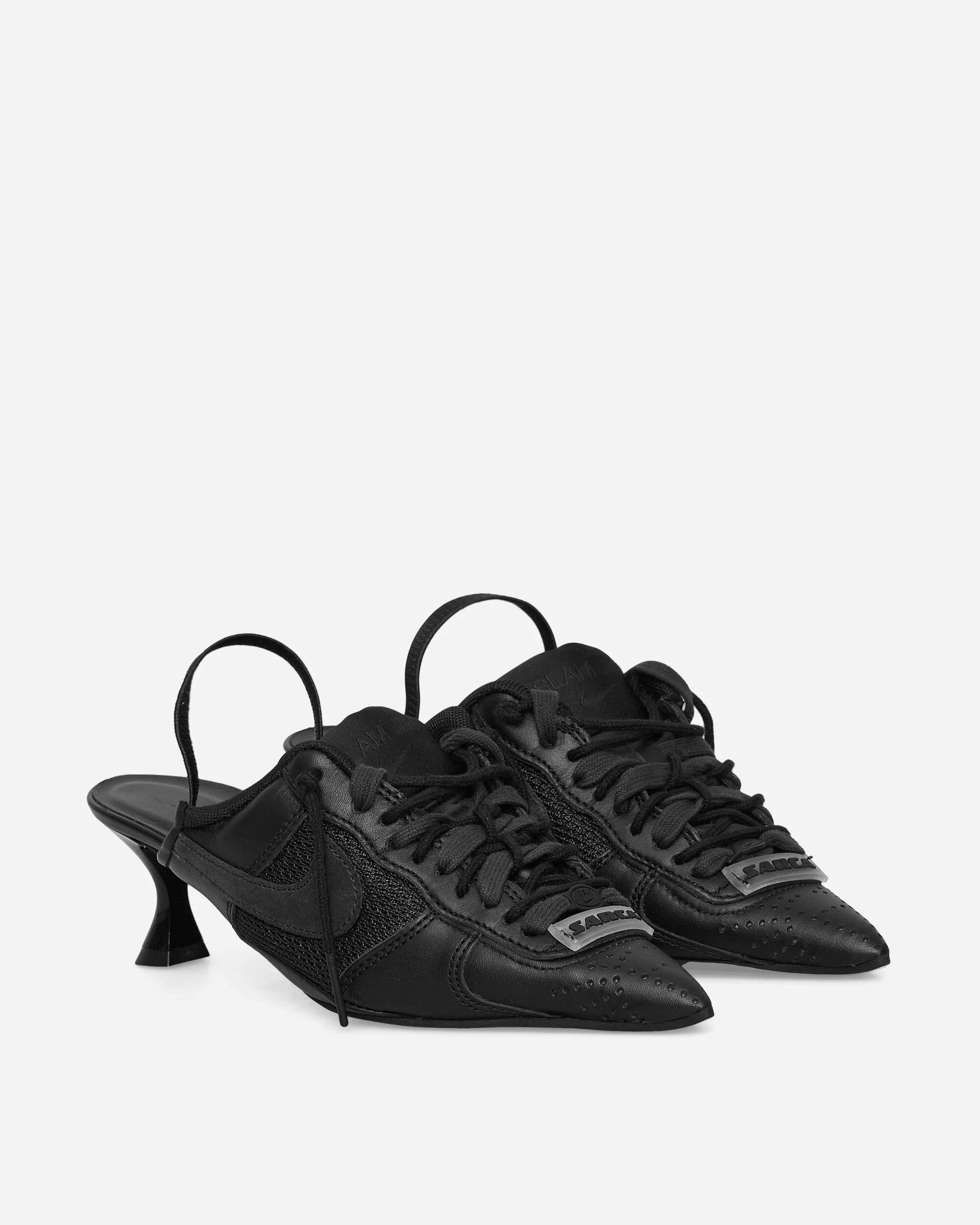 Hera Kitten Heel Shoes Black - Image 3