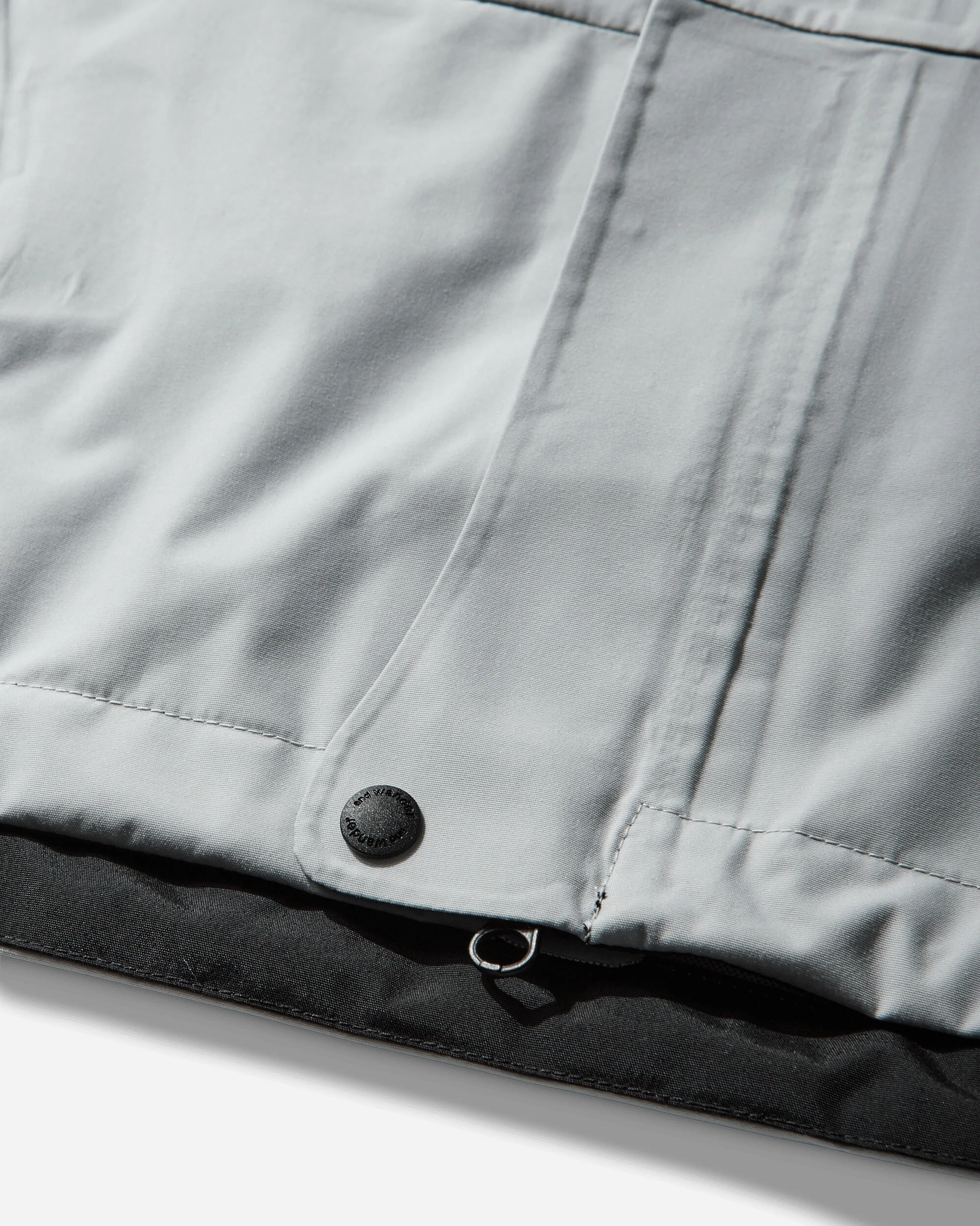 Men's 2.5L Hiker Rain Jacket Light Grey - Image 3