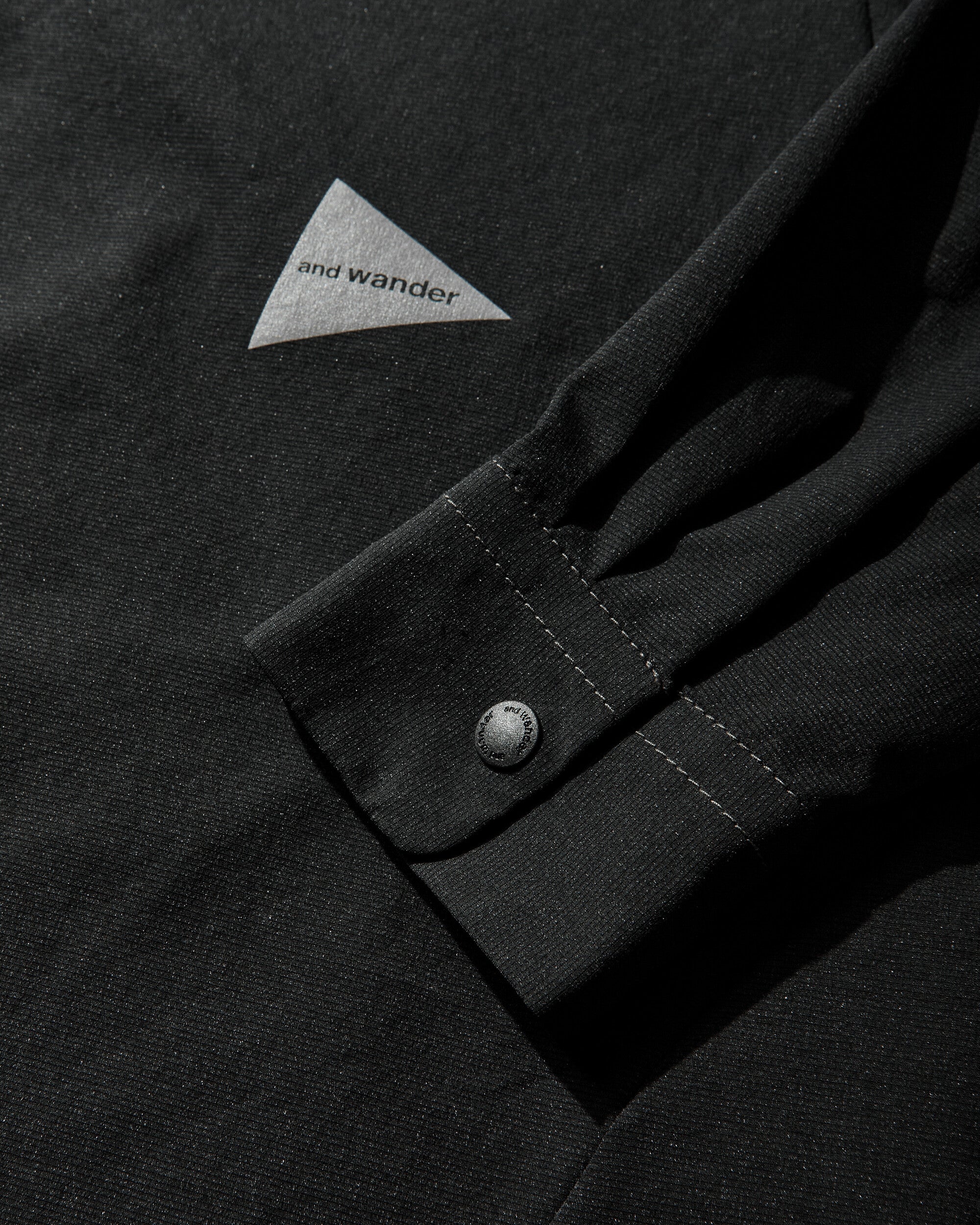 Men's Dry Breathable Longsleeve Shirt Black - Image 4