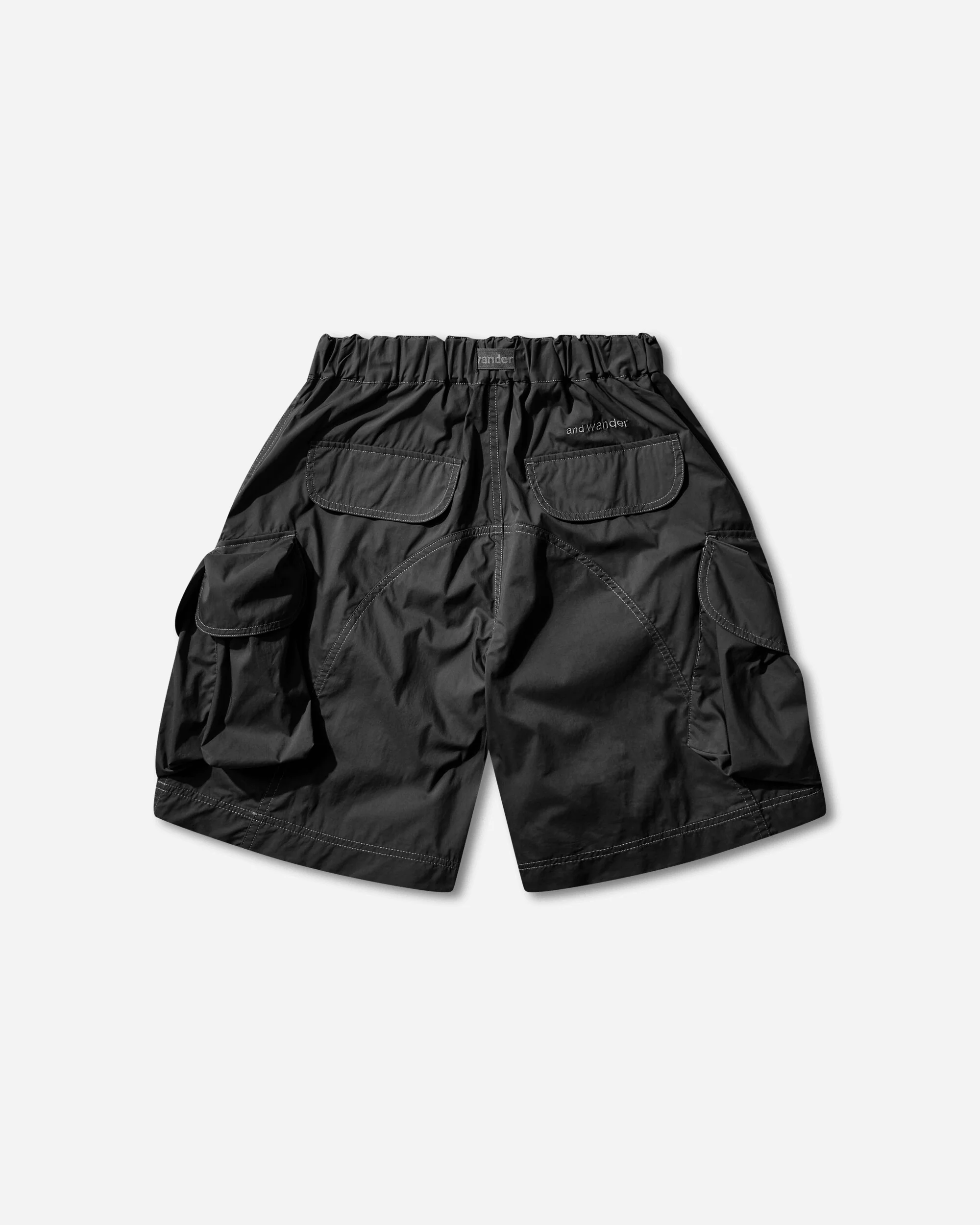 Men's Multi Pocket Shorts Black - Image 2