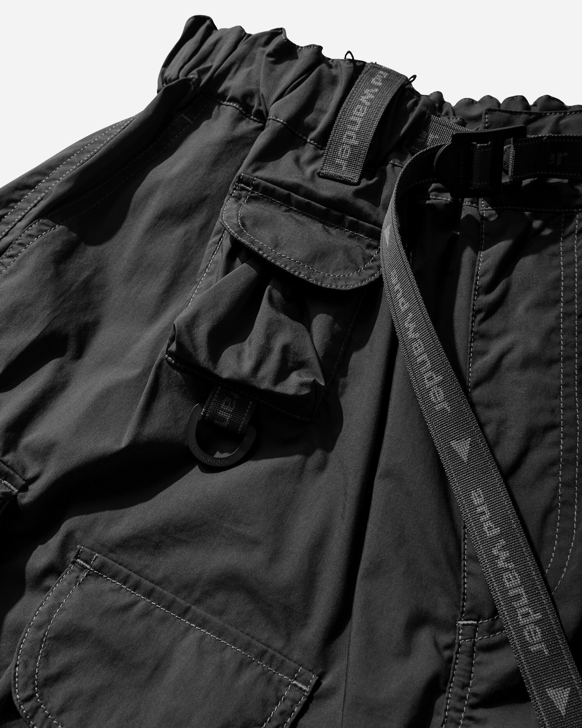 Men's Multi Pocket Shorts Black - Image 3
