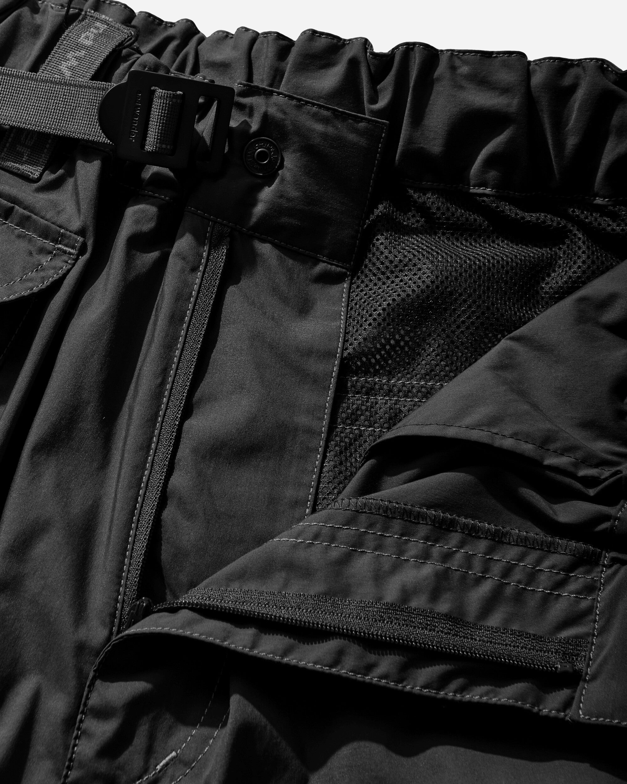 Men's Multi Pocket Shorts Black - Image 4