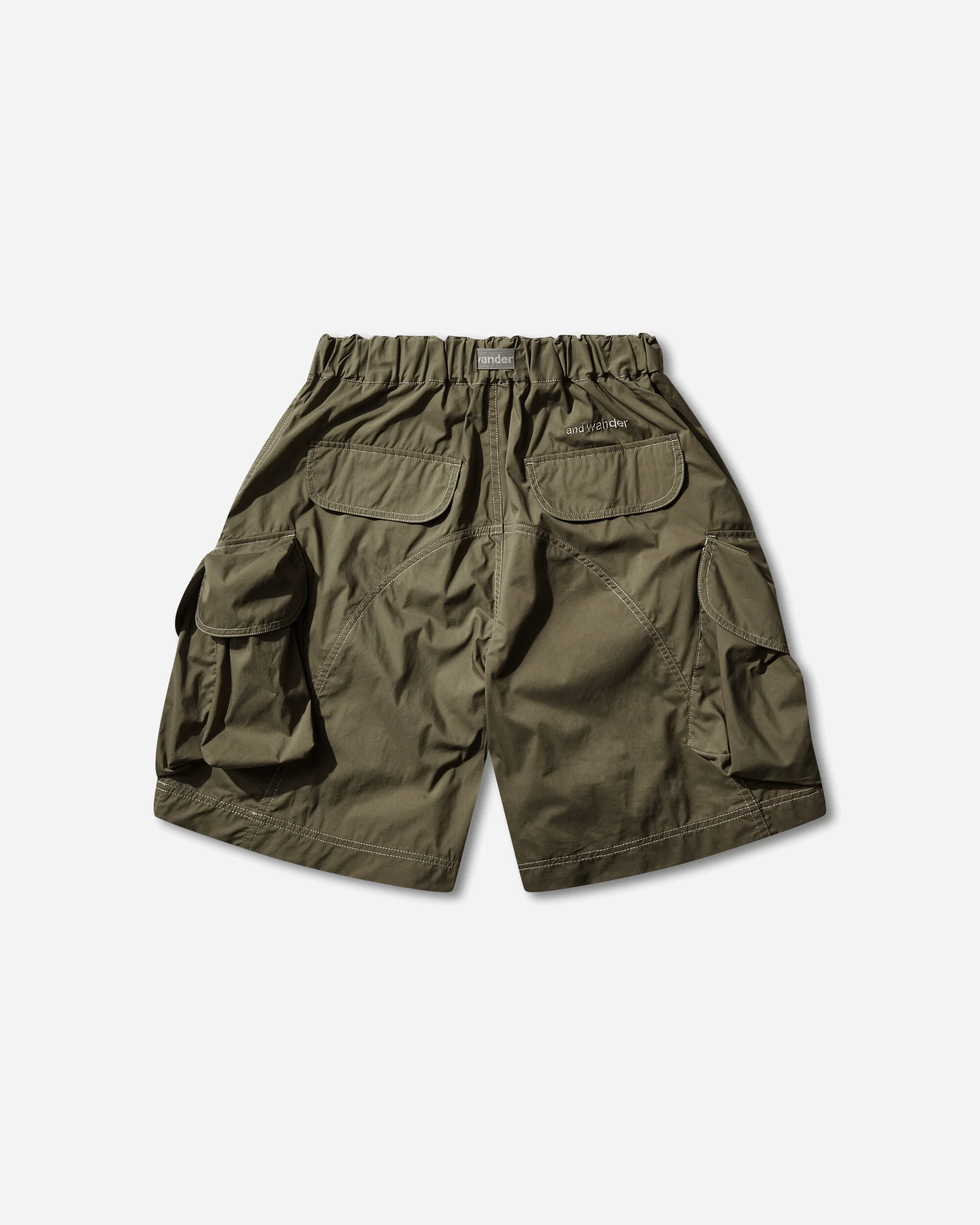 Men's Multi Pocket Shorts Khaki - Image 2