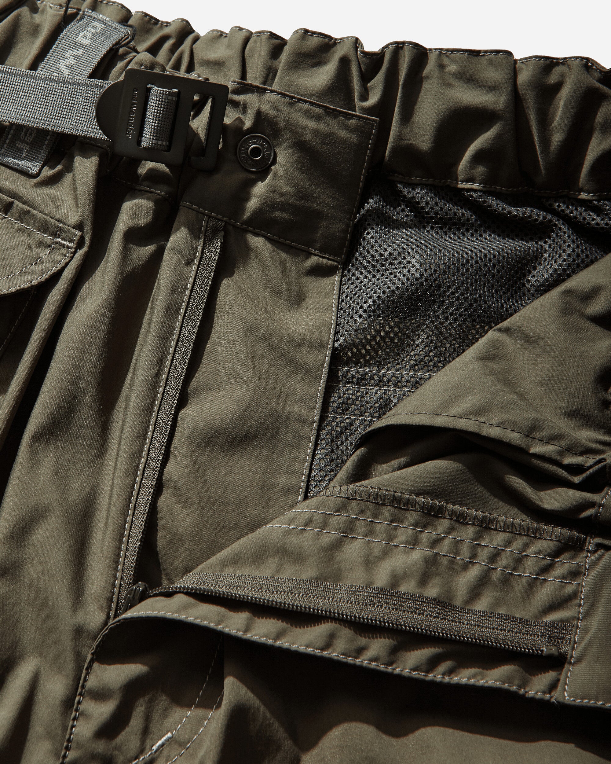 Men's Multi Pocket Shorts Khaki - Image 4