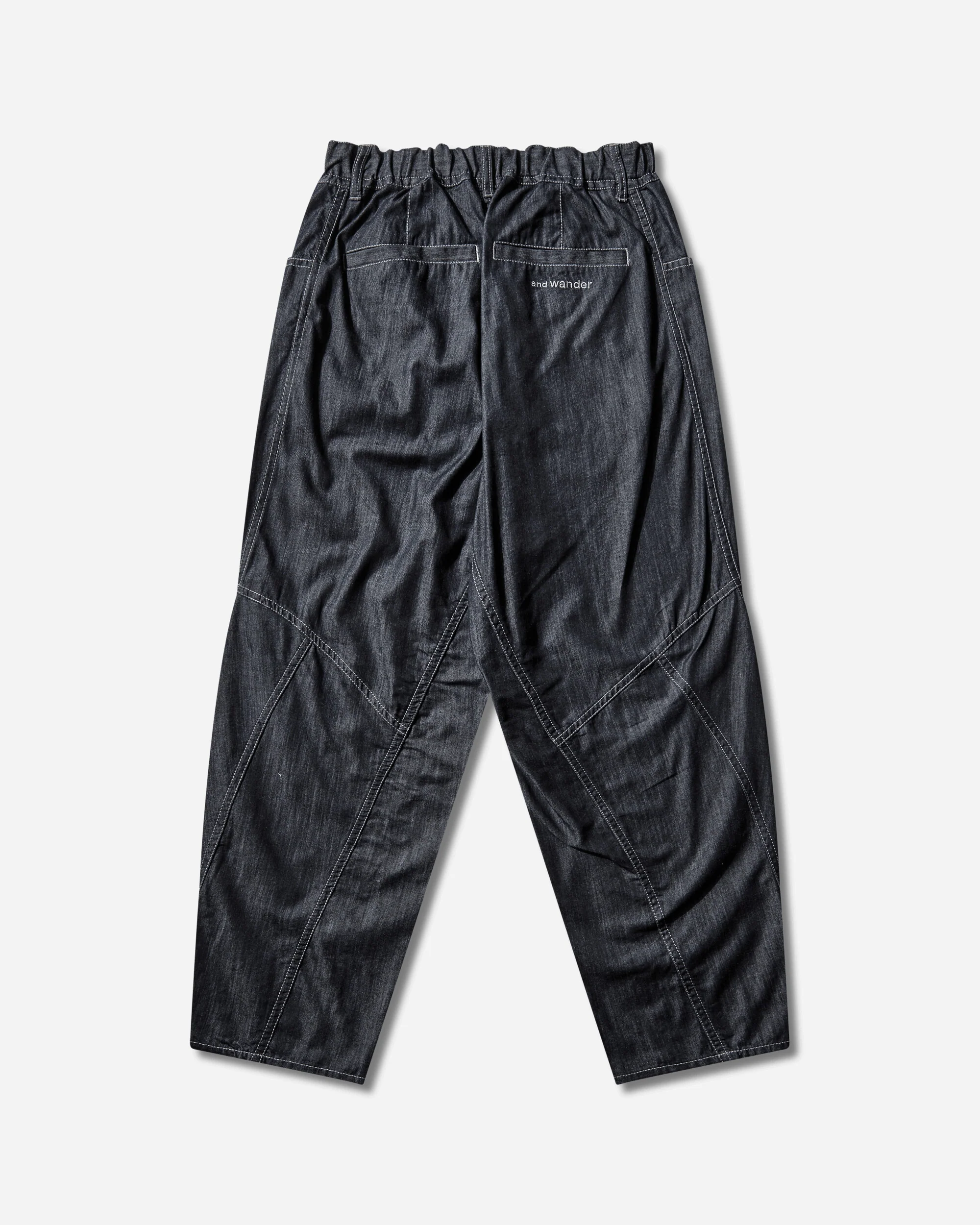 Men's Dry Easy Denim Wide Pants Navy - Image 2