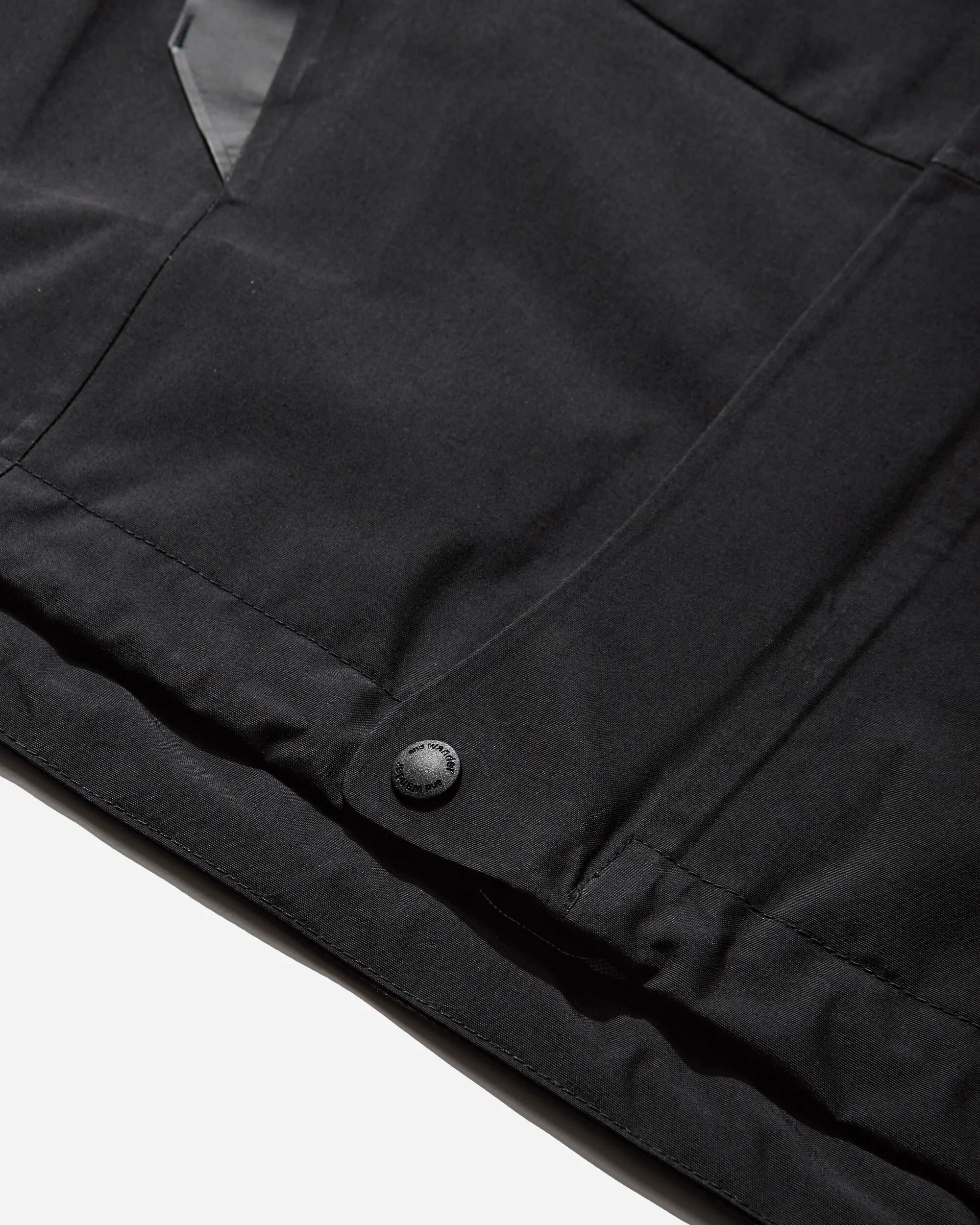 Men's 2.5L Hiker Rain Jacket Black - Image 3