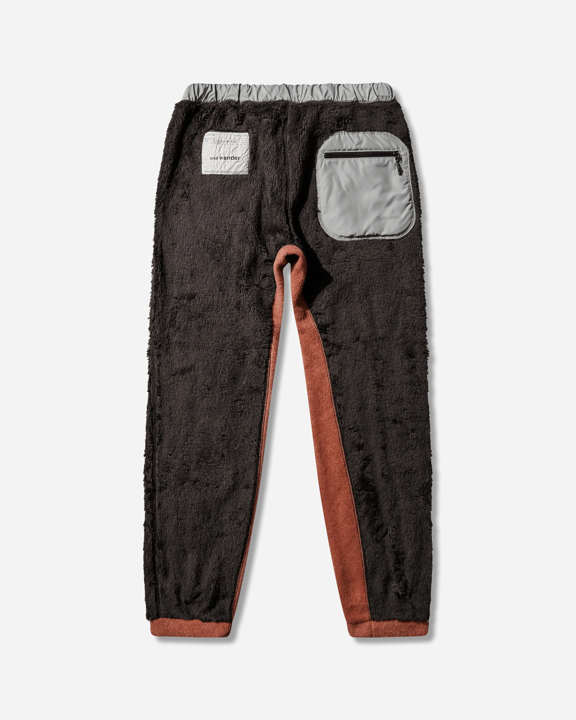 Slam Jam High Loft Polartec Fleece Pants Black - Image 2
