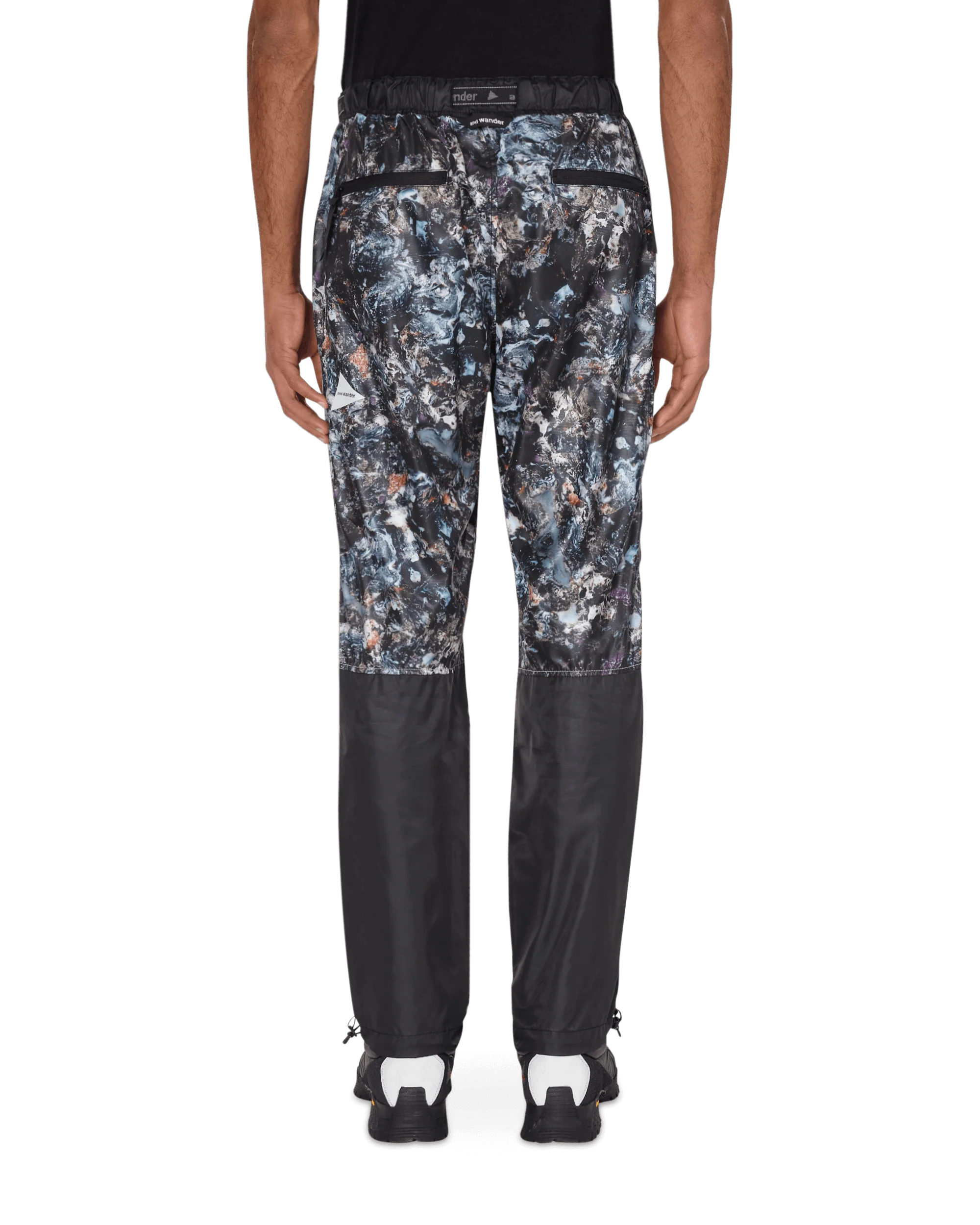 Stone Printed Ripstop Pants Black - Image 4