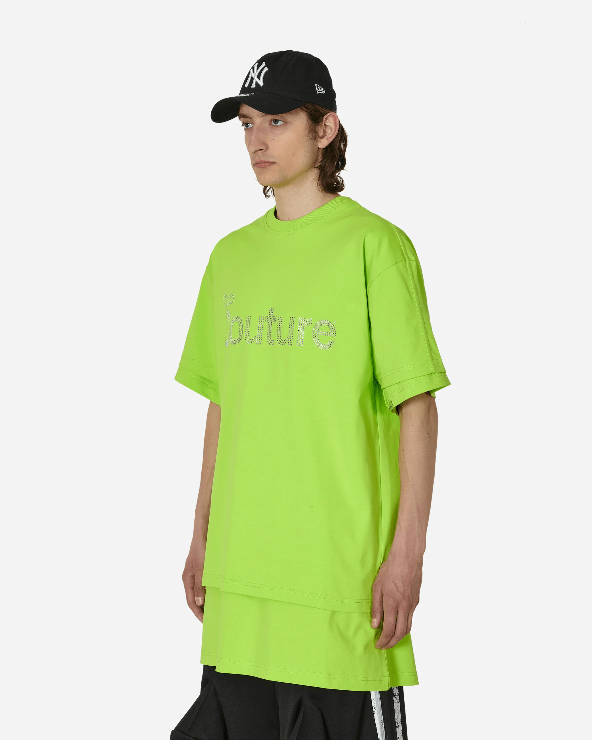 Club Couture 2 Pack Boxy & Tall T-Shirt Acid Green - Image 2