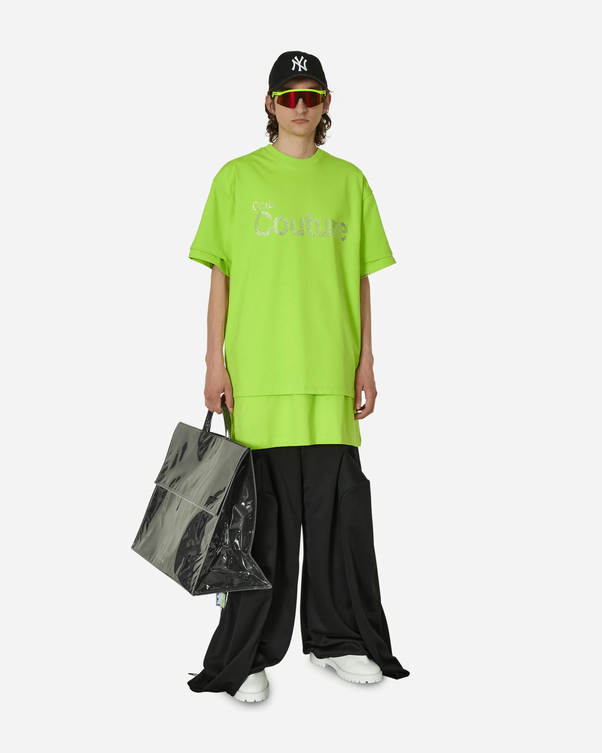 Club Couture 2 Pack Boxy & Tall T-Shirt Acid Green - Image 6