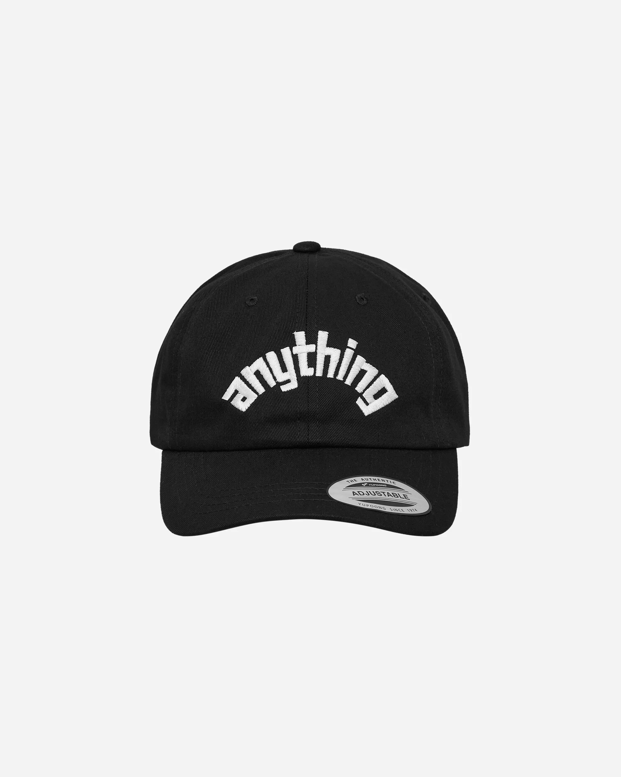 Curved Logo Dad Hat Black - Image 2