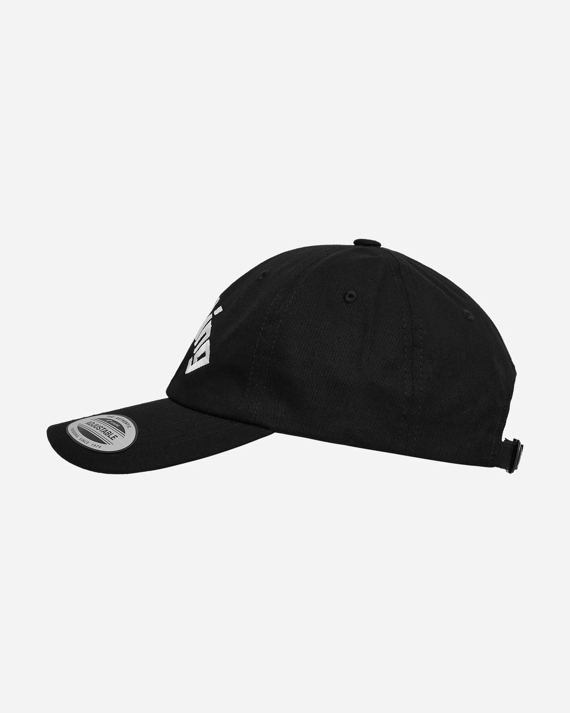 Curved Logo Dad Hat Black - Image 3
