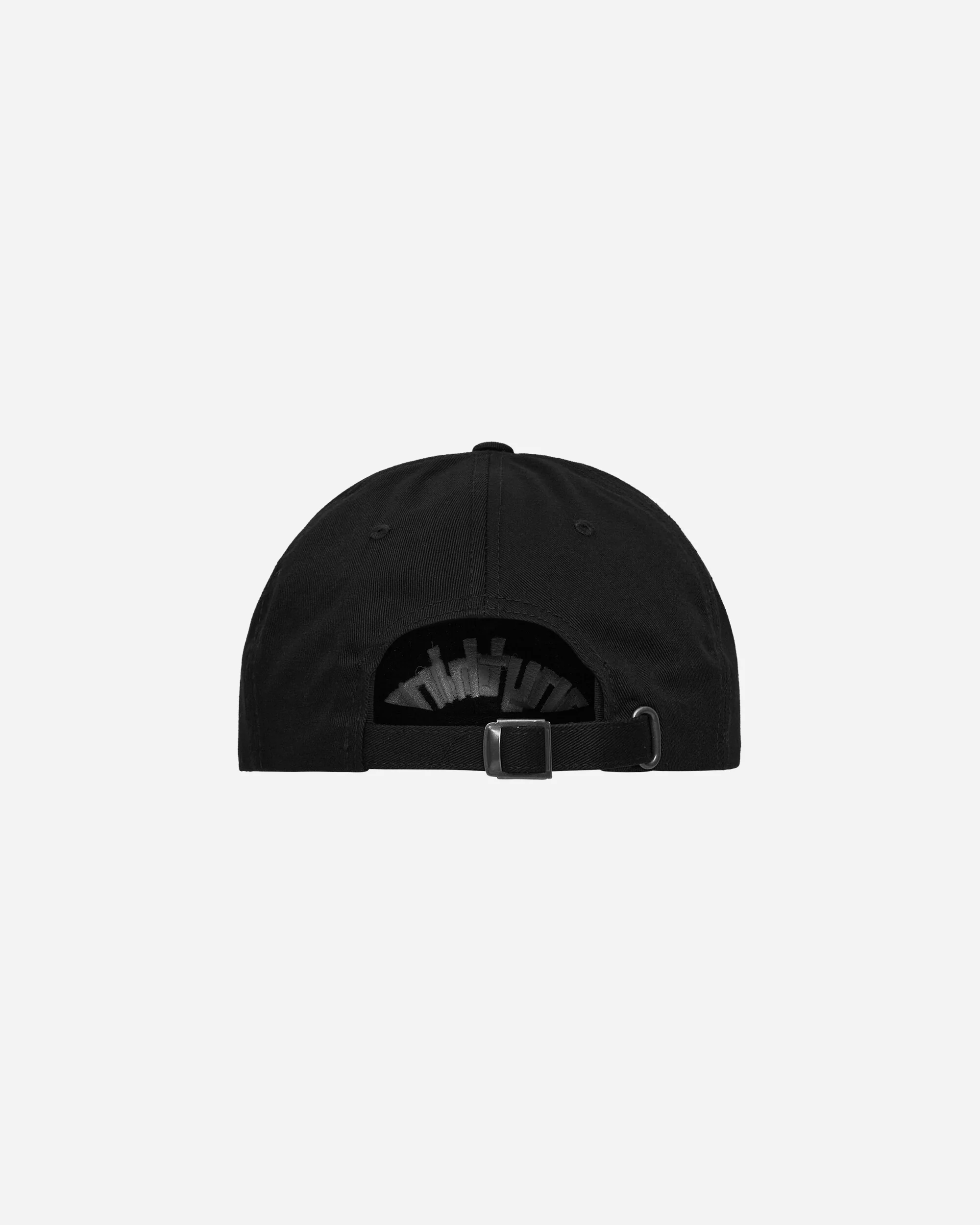Curved Logo Dad Hat Black - Image 4