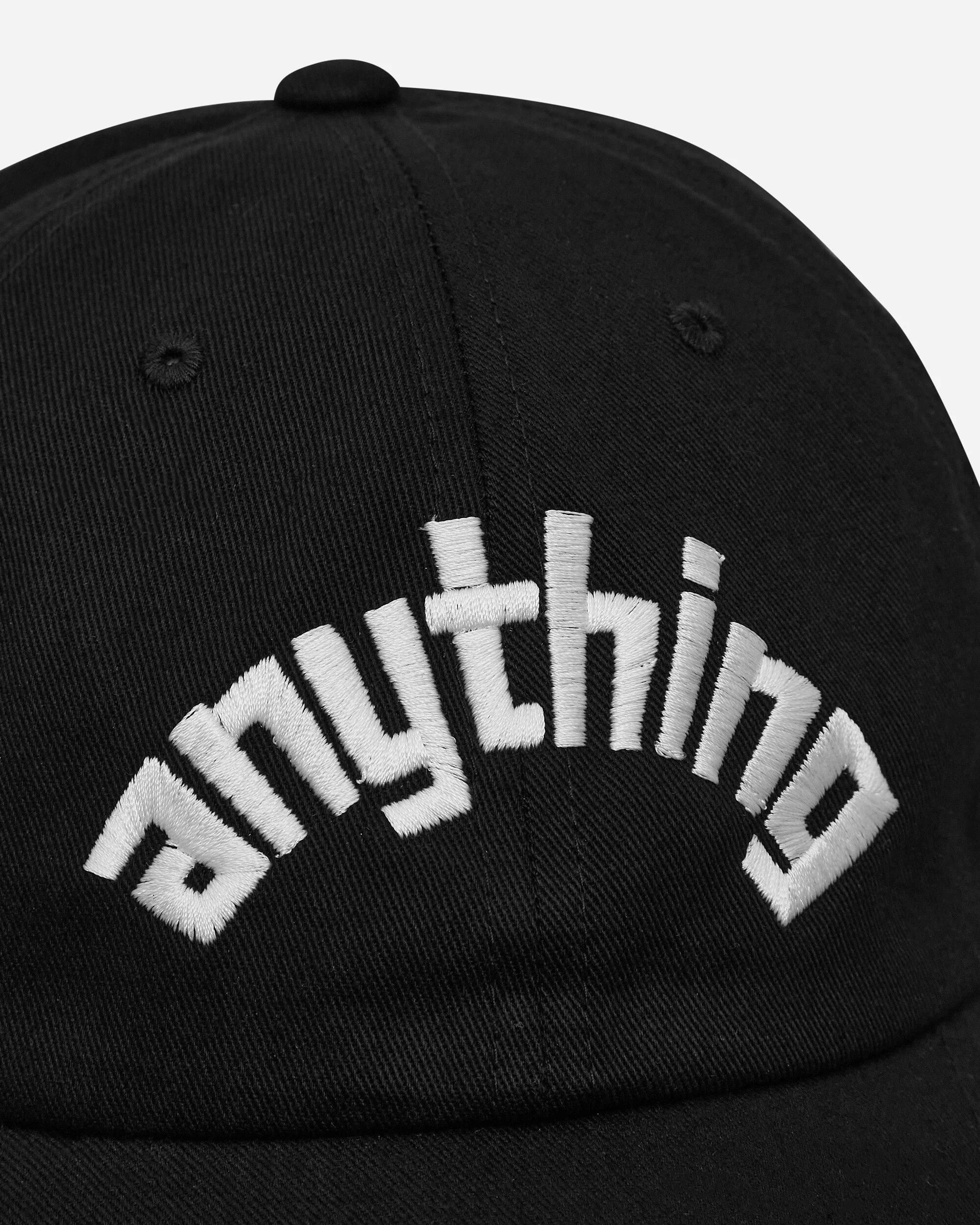 Curved Logo Dad Hat Black - Image 6