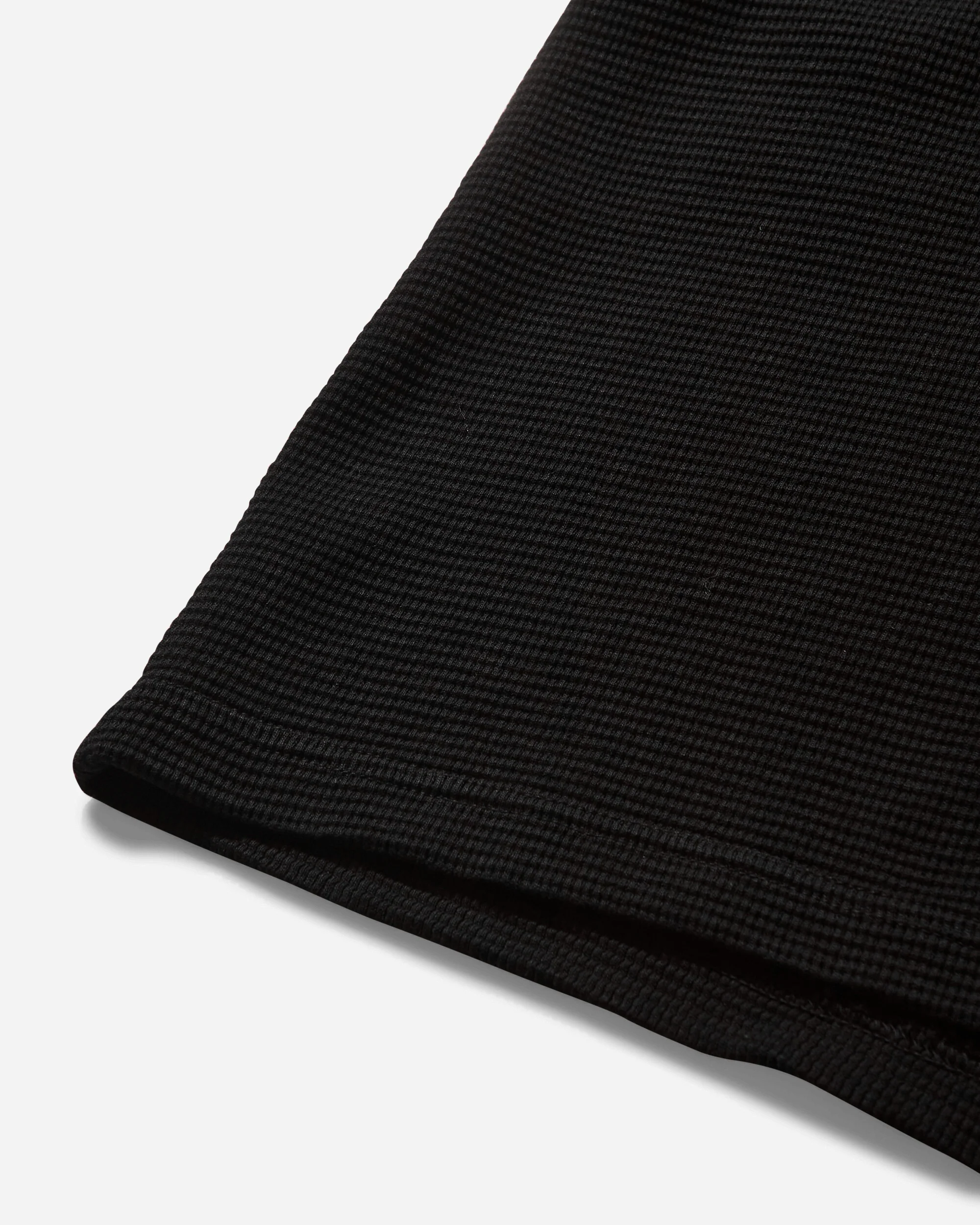 Men's Midtown Logo Waffle Knit Top Black - Image 4